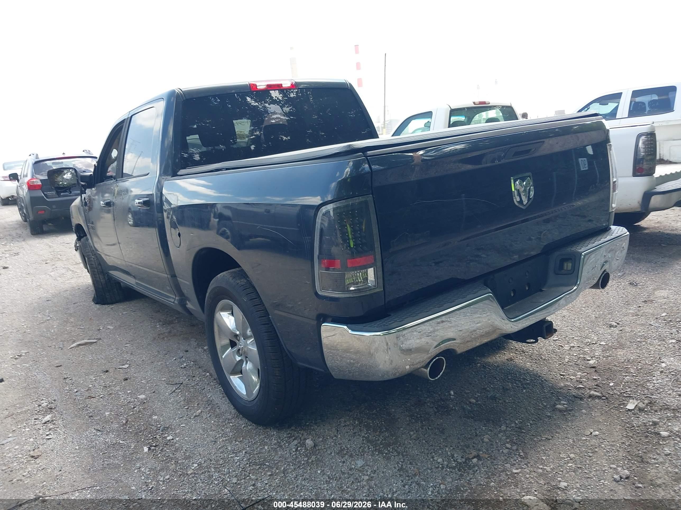 2015 Ram 1500 Big Horn Gray vin: 3C6RR7LT2FG711870