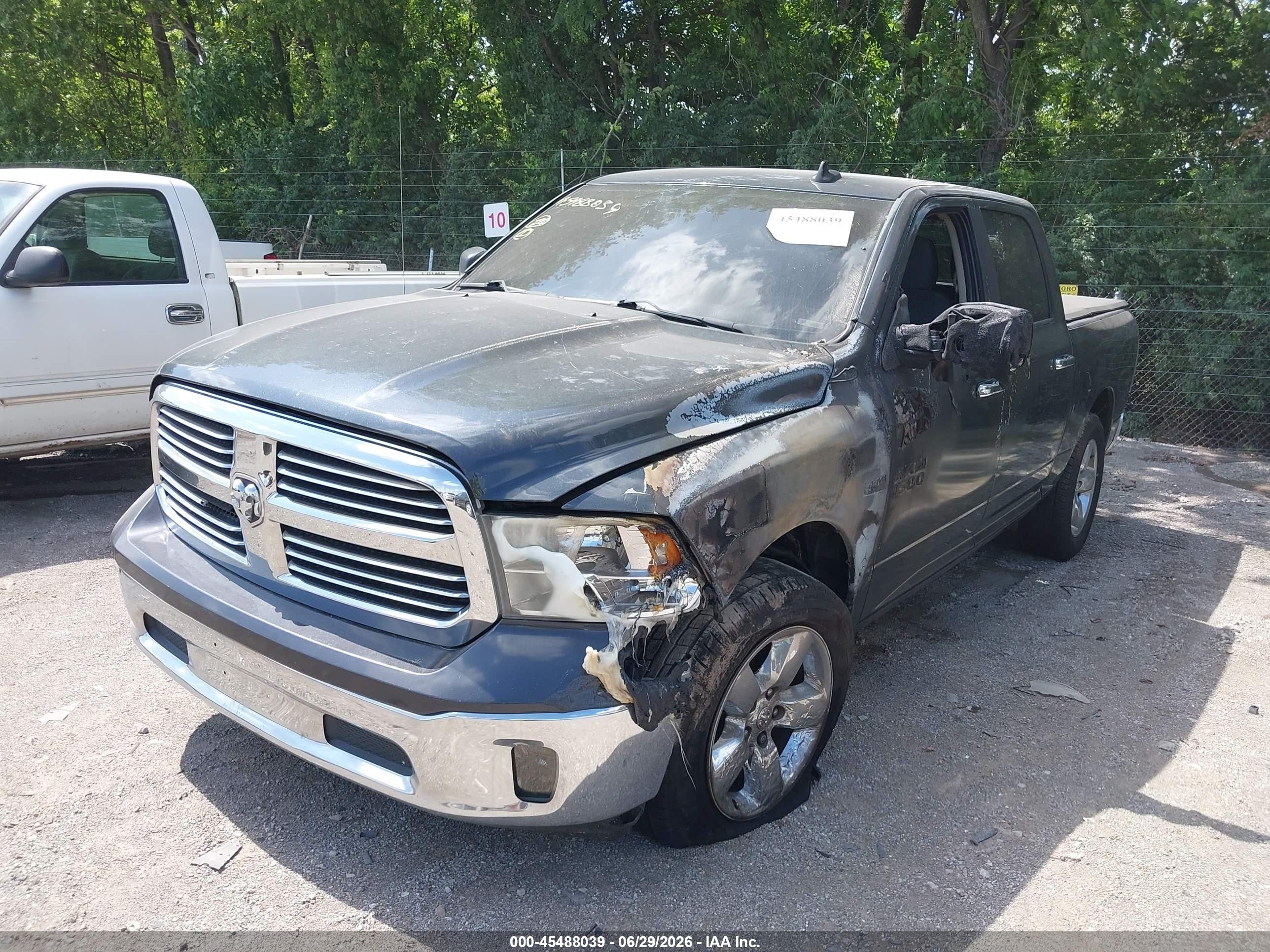 2015 Ram 1500 Big Horn Gray vin: 3C6RR7LT2FG711870