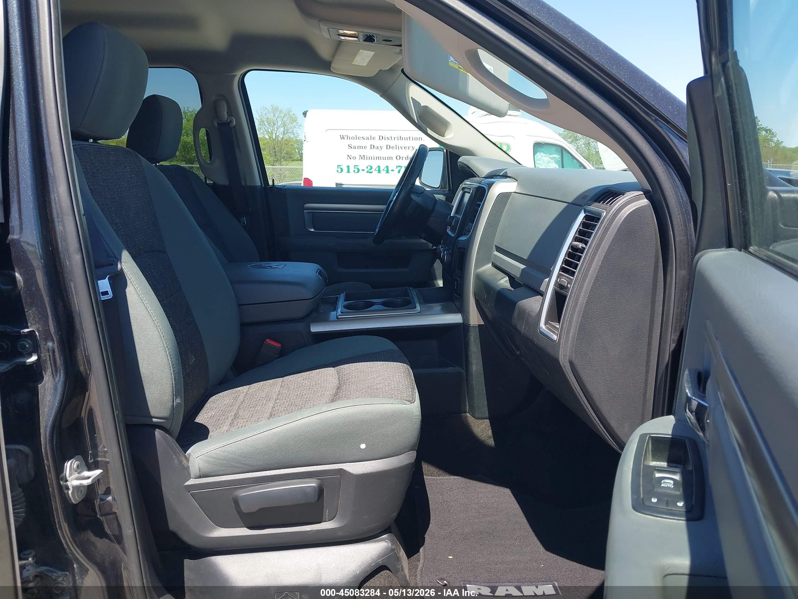 2015 Ram 1500 Big Horn Черный vin: 3C6RR7LT3FG596857