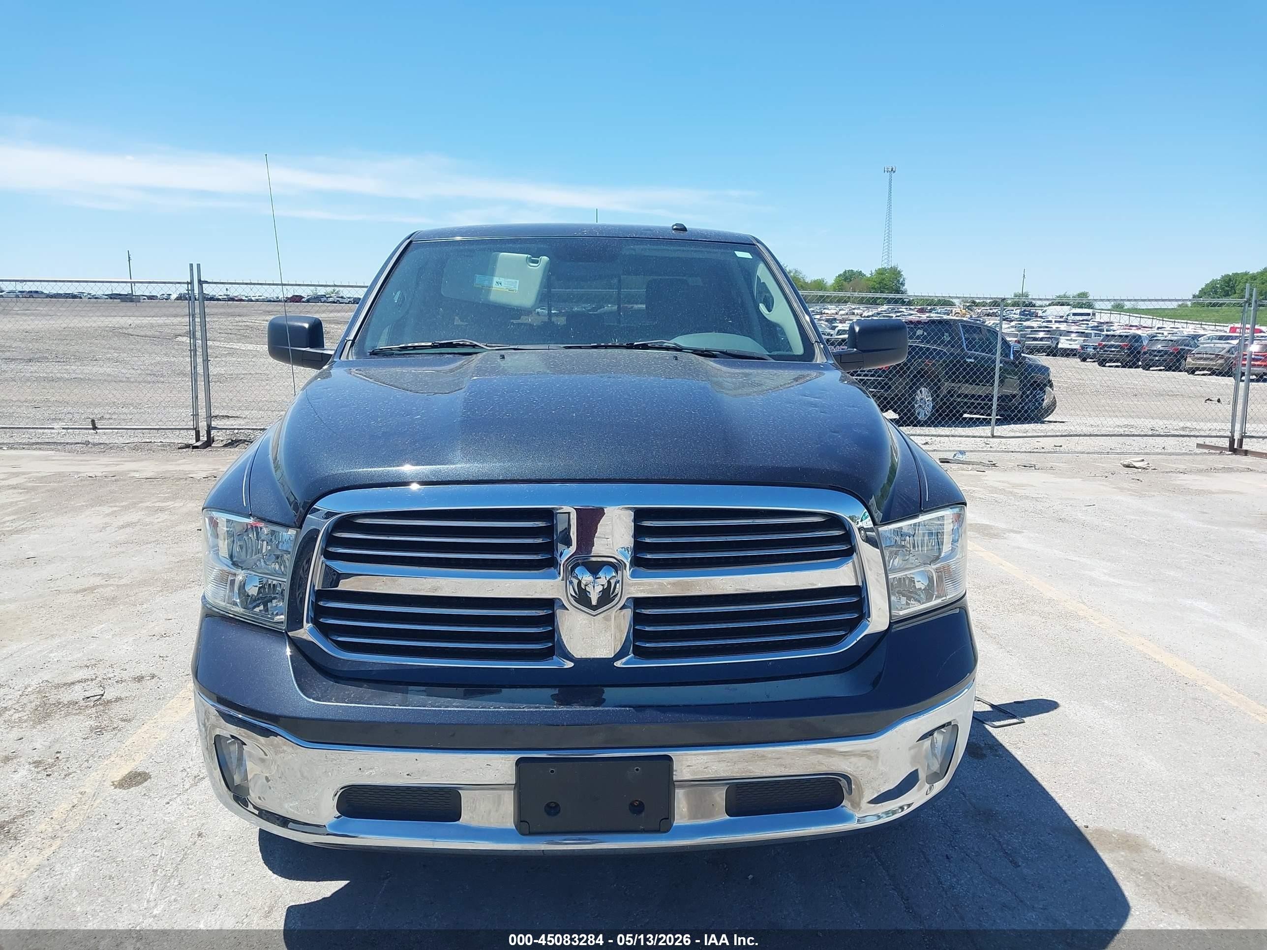 2015 Ram 1500 Big Horn Черный vin: 3C6RR7LT3FG596857