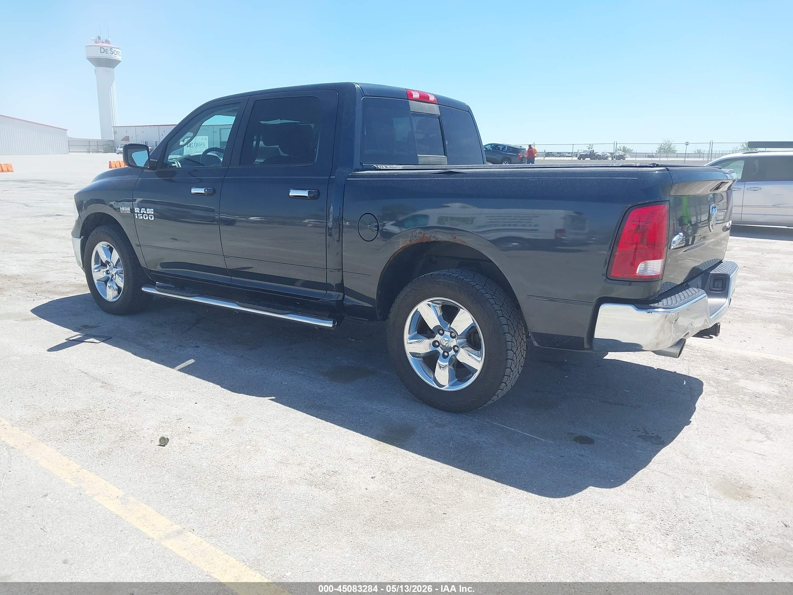 2015 Ram 1500 Big Horn Черный vin: 3C6RR7LT3FG596857