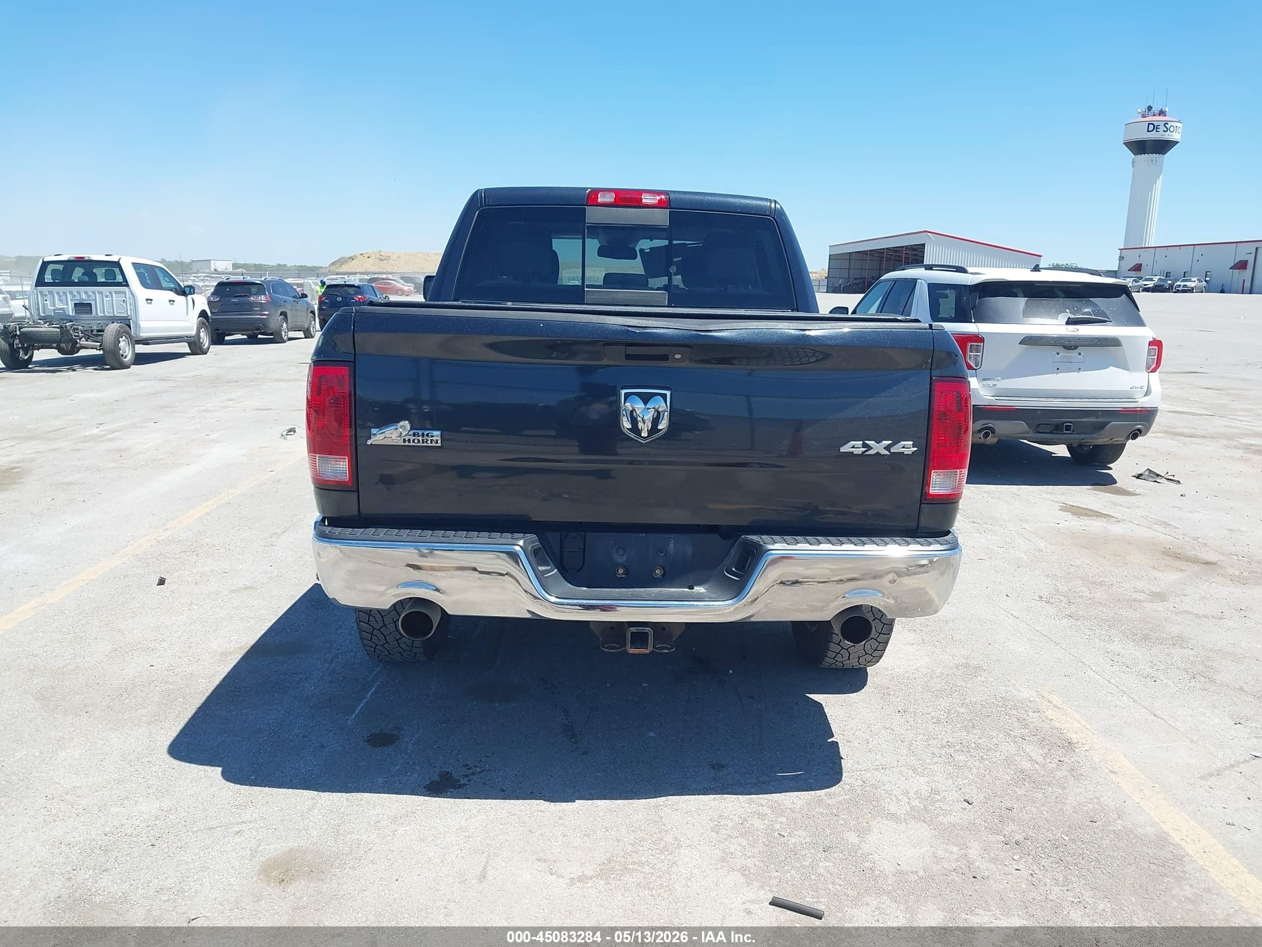2015 Ram 1500 Big Horn Черный vin: 3C6RR7LT3FG596857