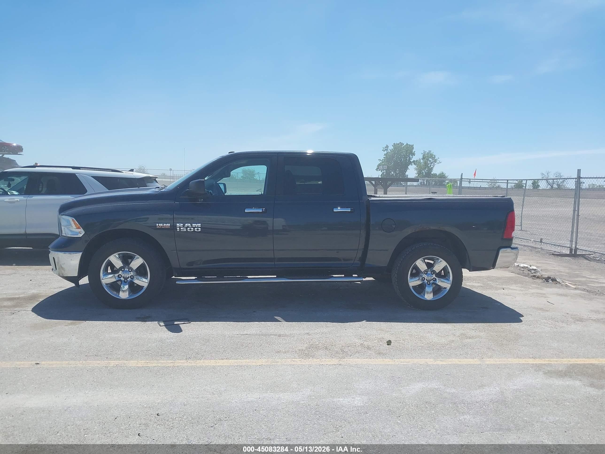 2015 Ram 1500 Big Horn Черный vin: 3C6RR7LT3FG596857