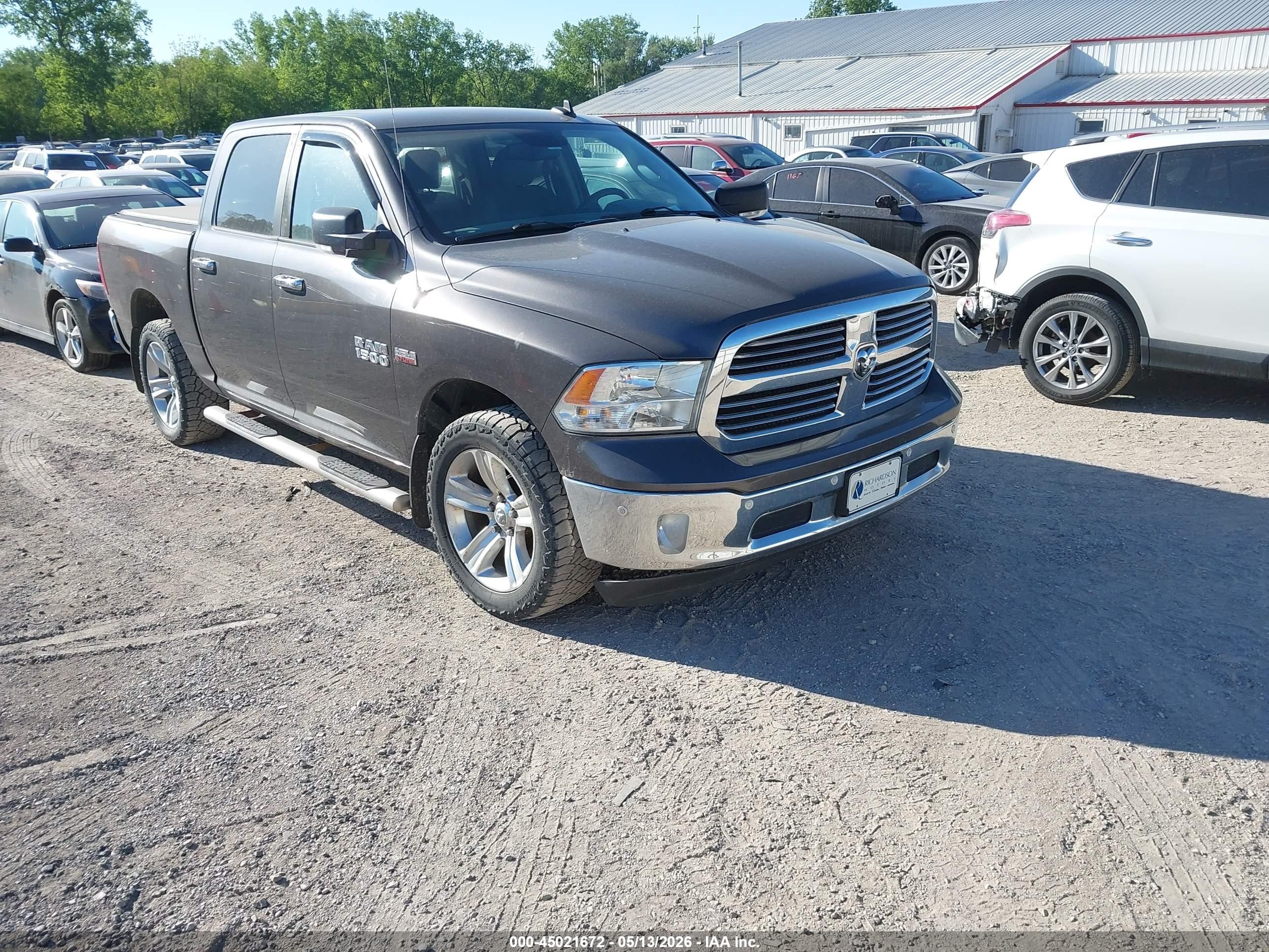 2016 Ram 1500 Big Horn Gray vin: 3C6RR7LT4GG206530