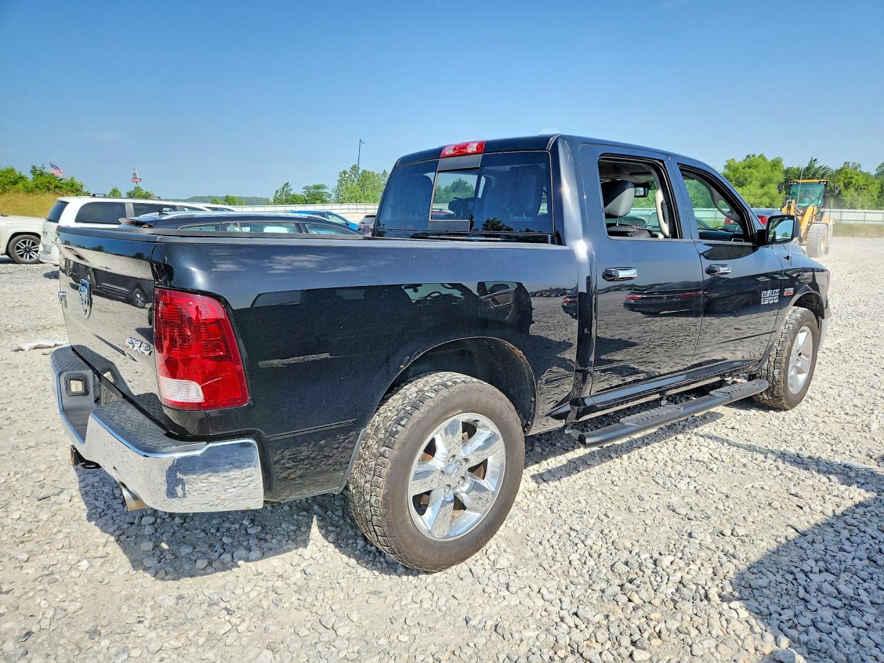 2015 Ram 1500 Slt Black vin: 3C6RR7LT5FG532805