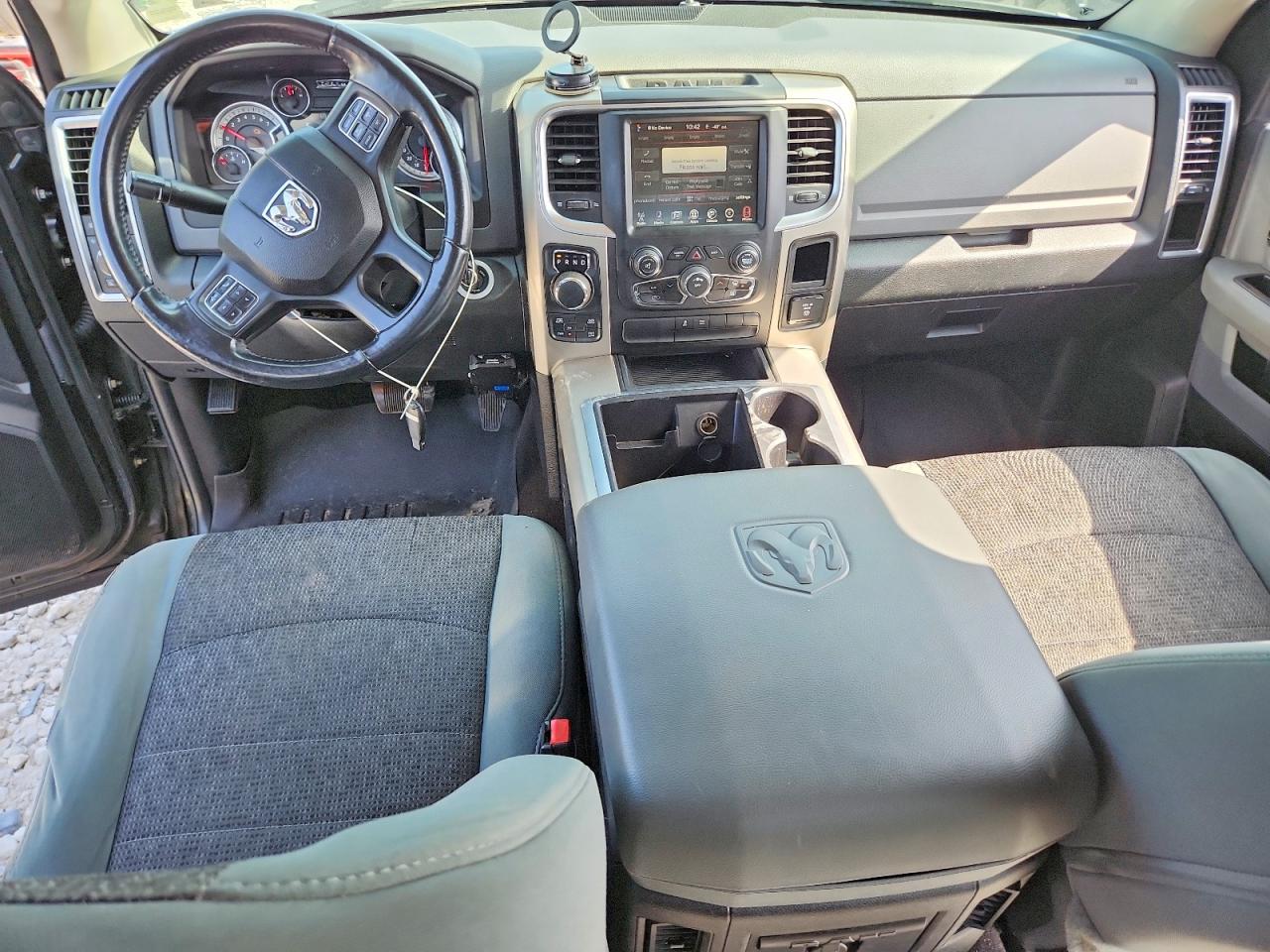 2015 Ram 1500 Slt Black vin: 3C6RR7LT5FG532805