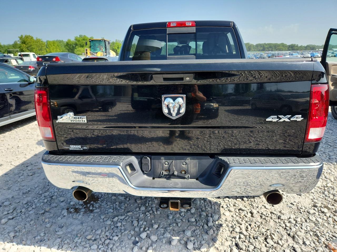 2015 Ram 1500 Slt Black vin: 3C6RR7LT5FG532805
