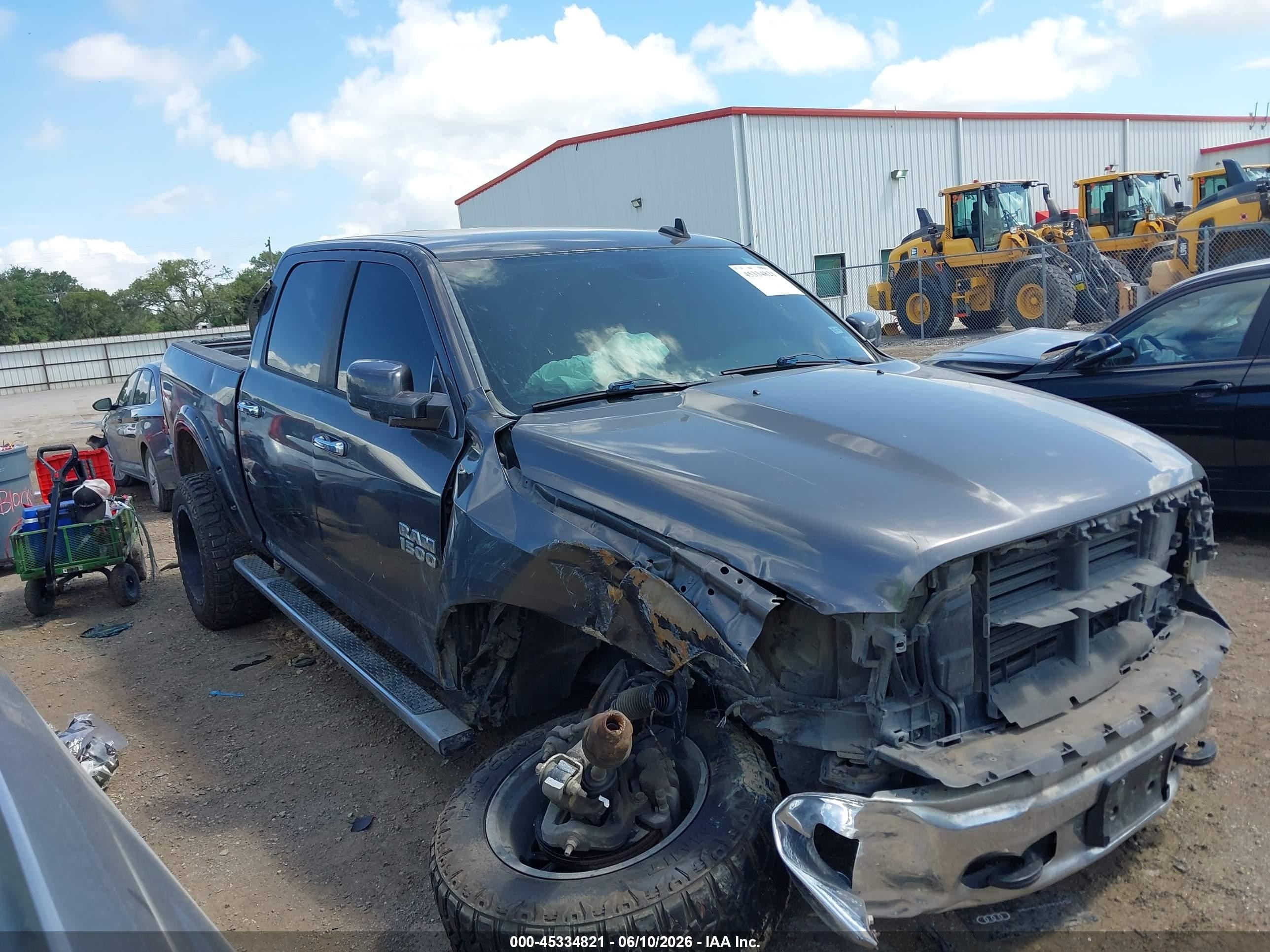 2015 Ram 1500 Big Horn Gray vin: 3C6RR7LT5FG596312