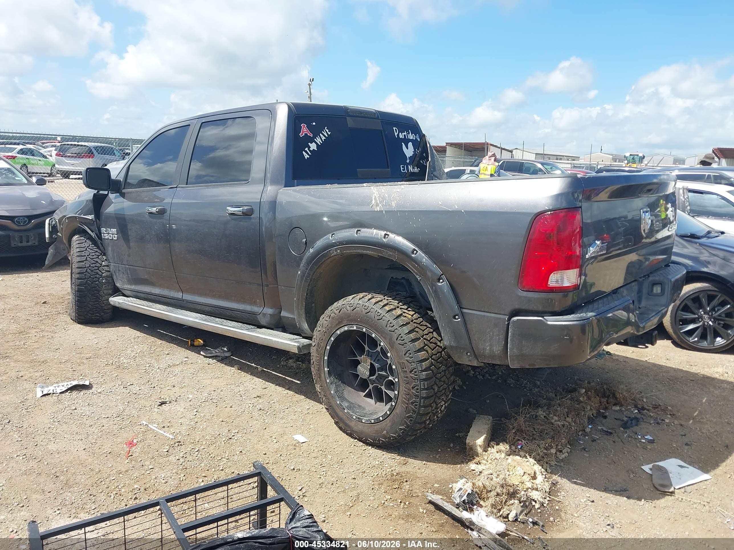 2015 Ram 1500 Big Horn Gray vin: 3C6RR7LT5FG596312