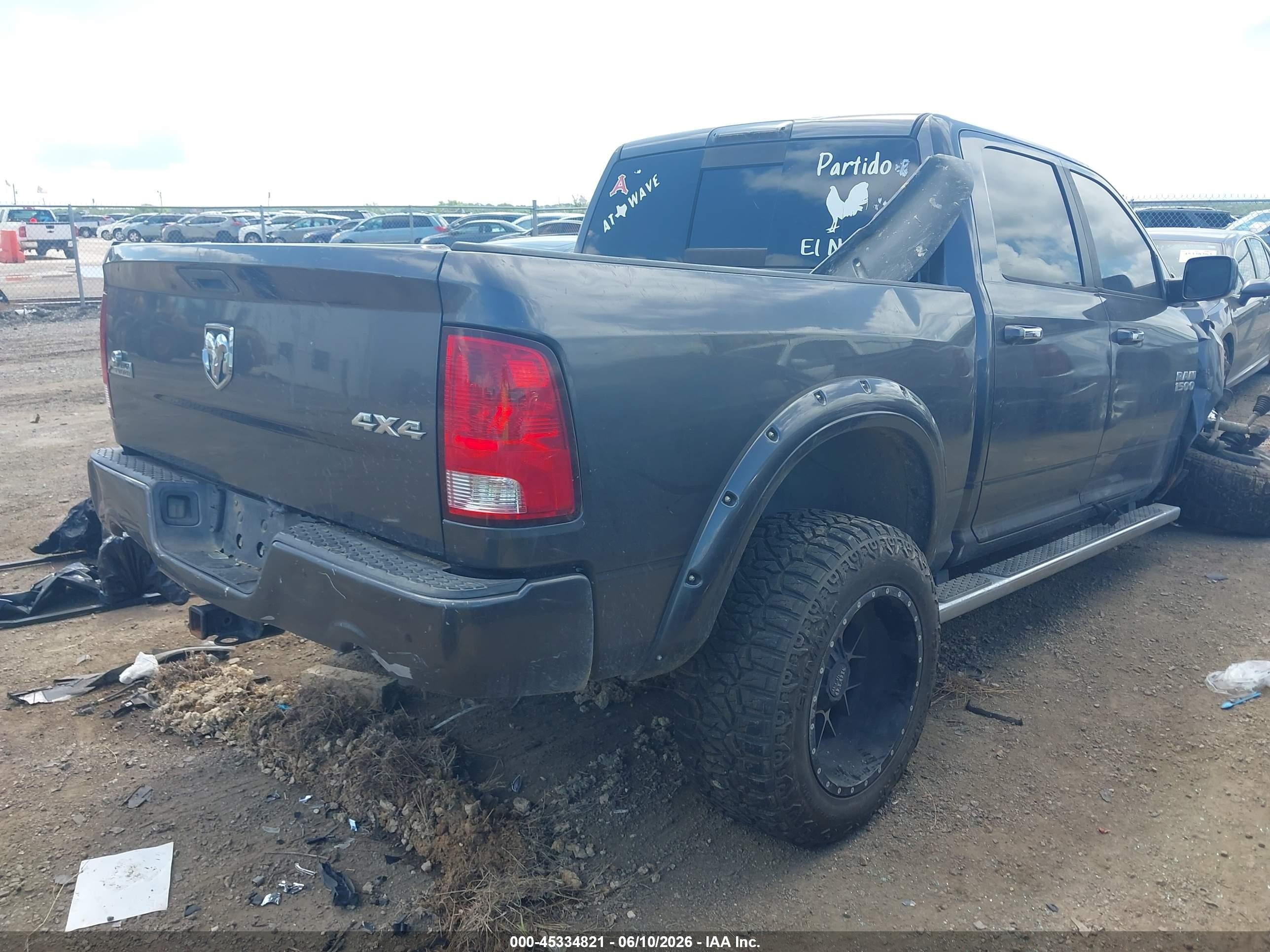 2015 Ram 1500 Big Horn Gray vin: 3C6RR7LT5FG596312