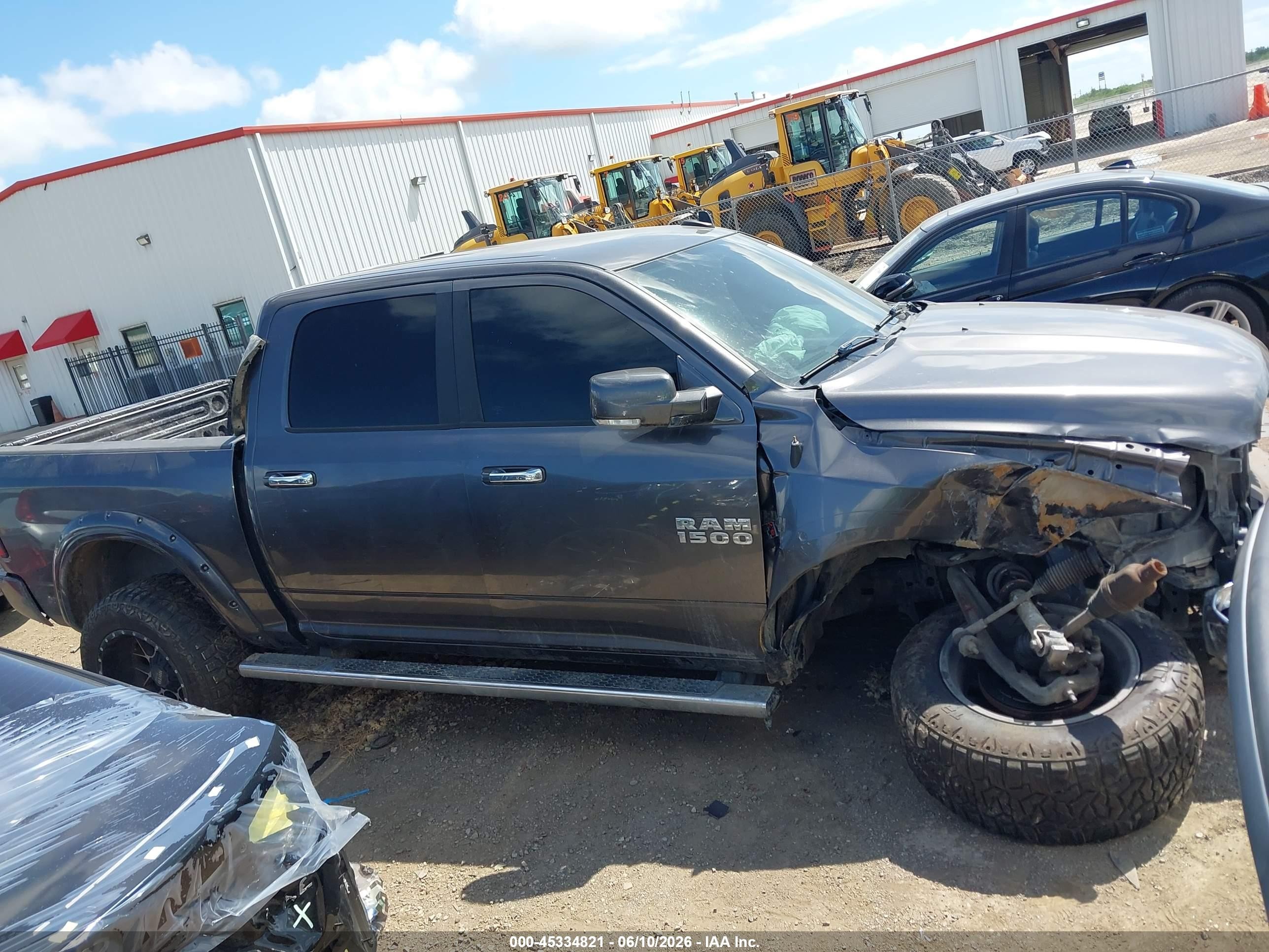 2015 Ram 1500 Big Horn Gray vin: 3C6RR7LT5FG596312