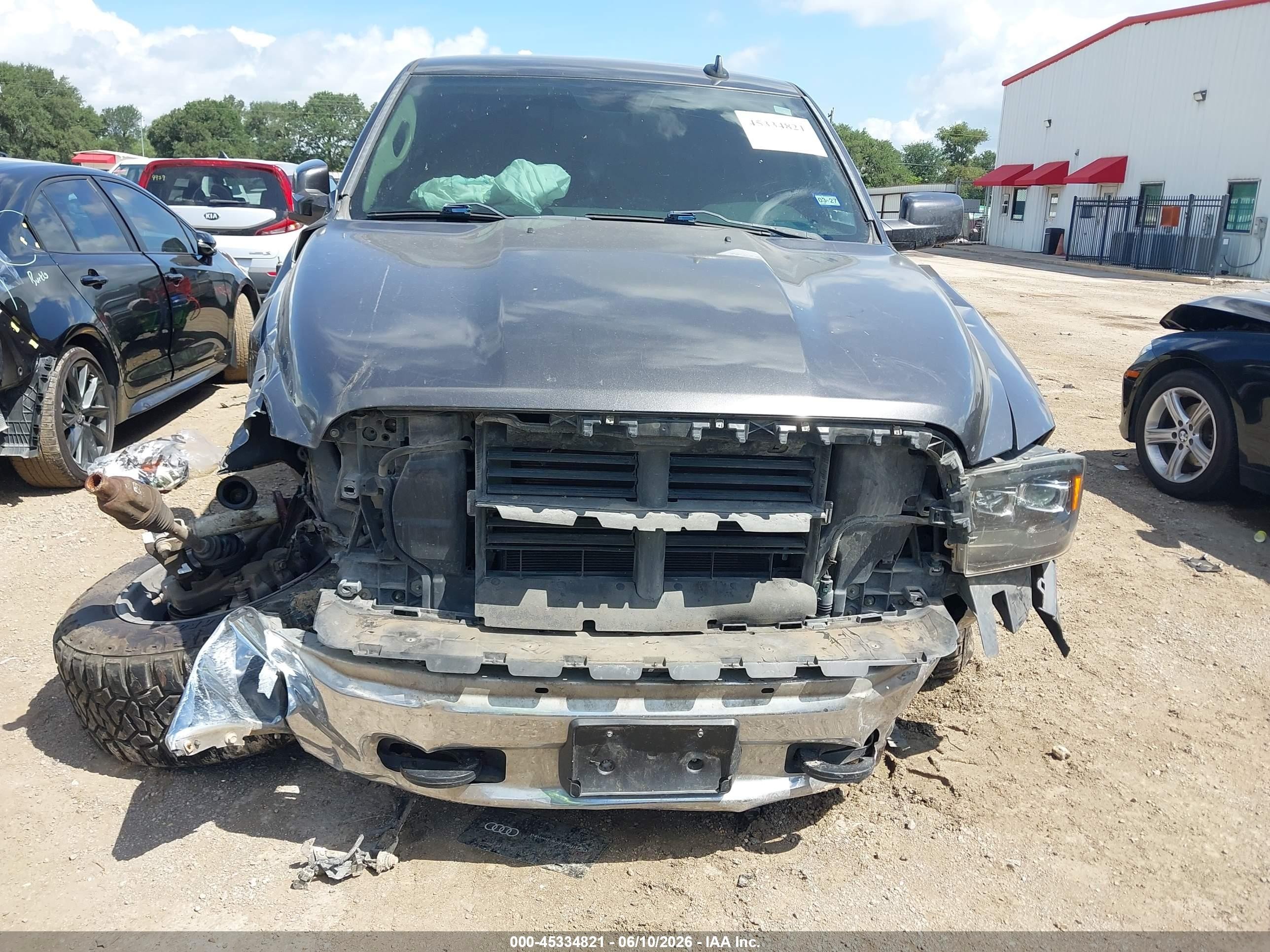2015 Ram 1500 Big Horn Gray vin: 3C6RR7LT5FG596312