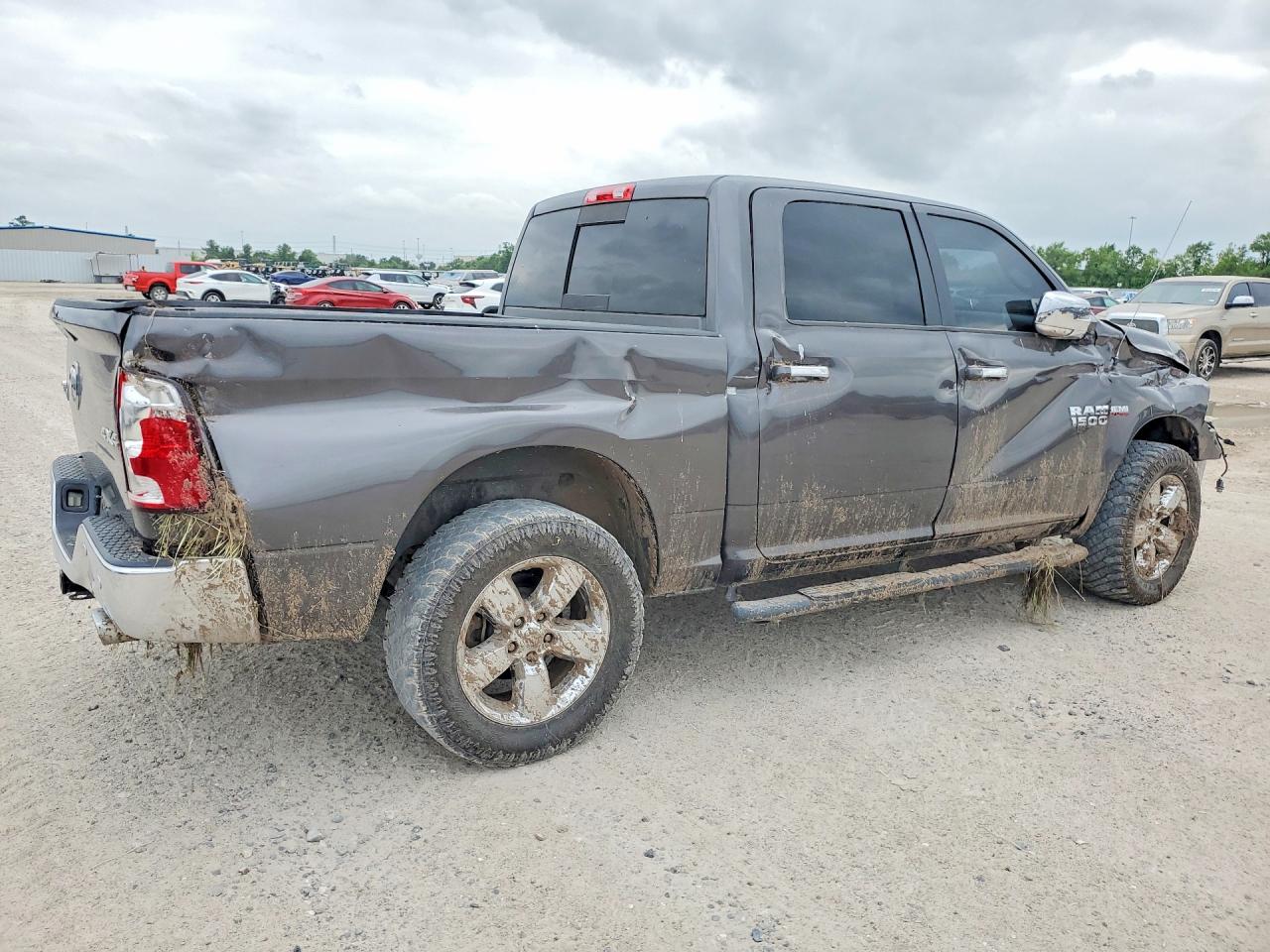 2016 Ram 1500 Slt Gray vin: 3C6RR7LT5GG233414