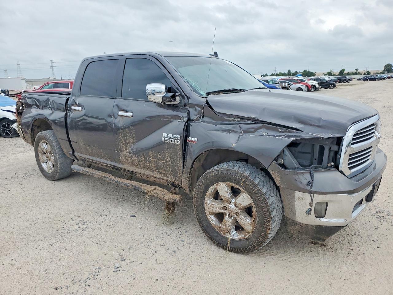 2016 Ram 1500 Slt Gray vin: 3C6RR7LT5GG233414