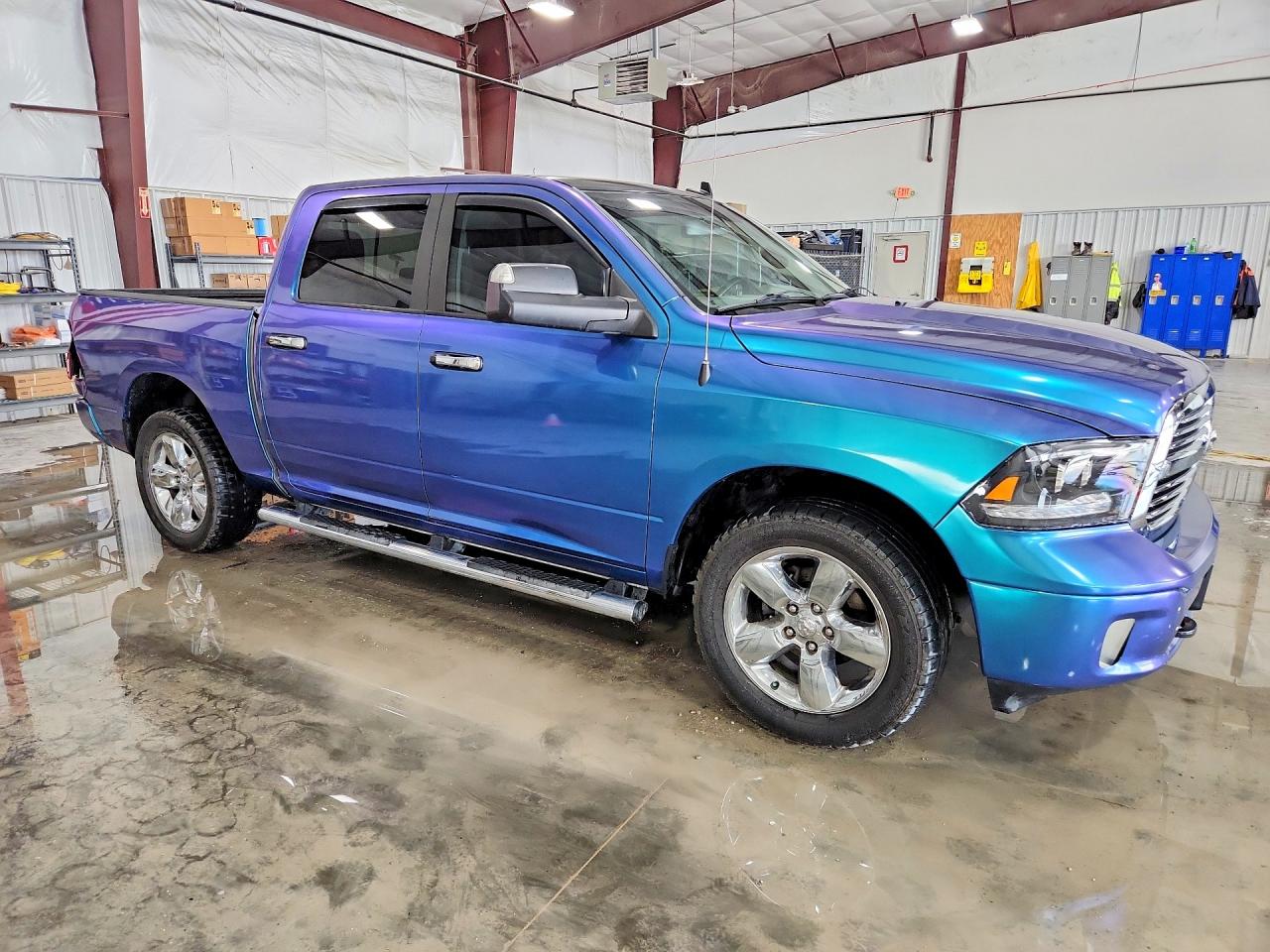 2015 Ram 1500 Slt Blue vin: 3C6RR7LT7FG709256