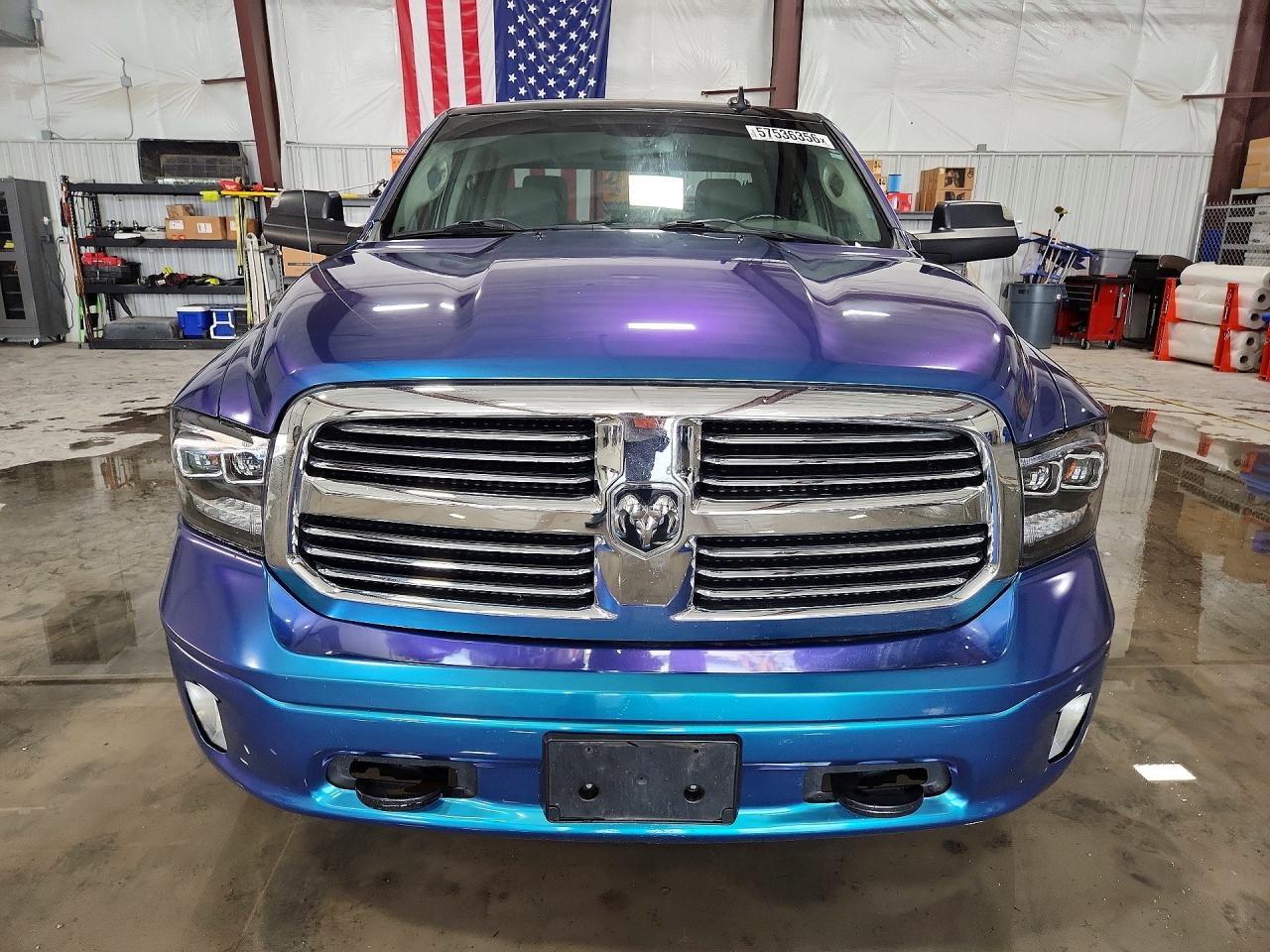 2015 Ram 1500 Slt Blue vin: 3C6RR7LT7FG709256