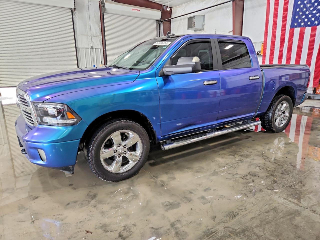 2015 Ram 1500 Slt Blue vin: 3C6RR7LT7FG709256