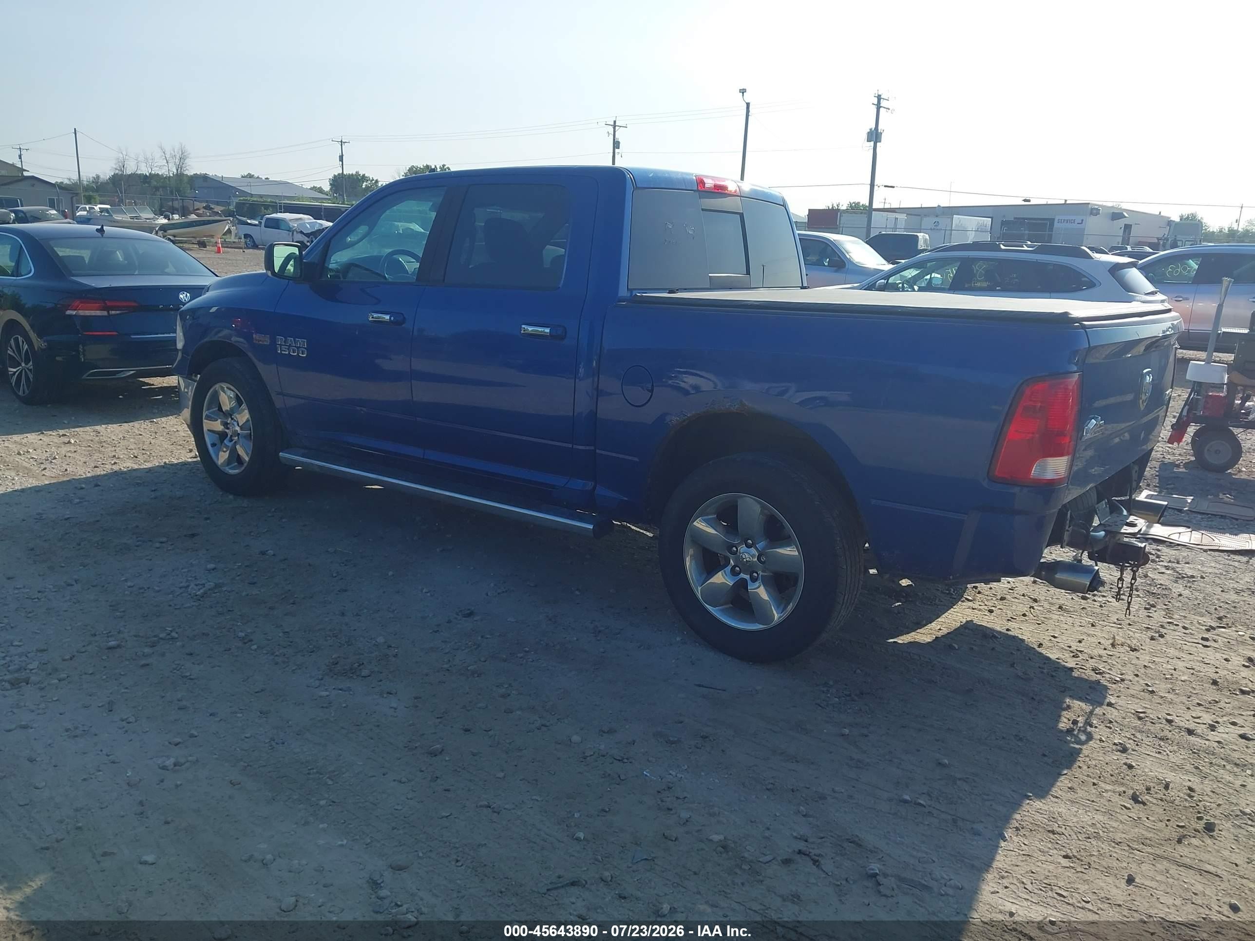 2016 Ram 1500 Big Horn Синий vin: 3C6RR7LT7GG189464