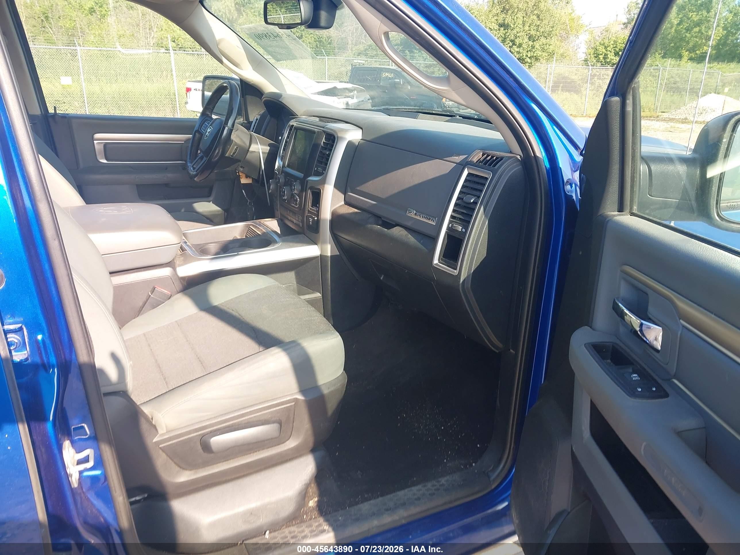 2016 Ram 1500 Big Horn Синий vin: 3C6RR7LT7GG189464
