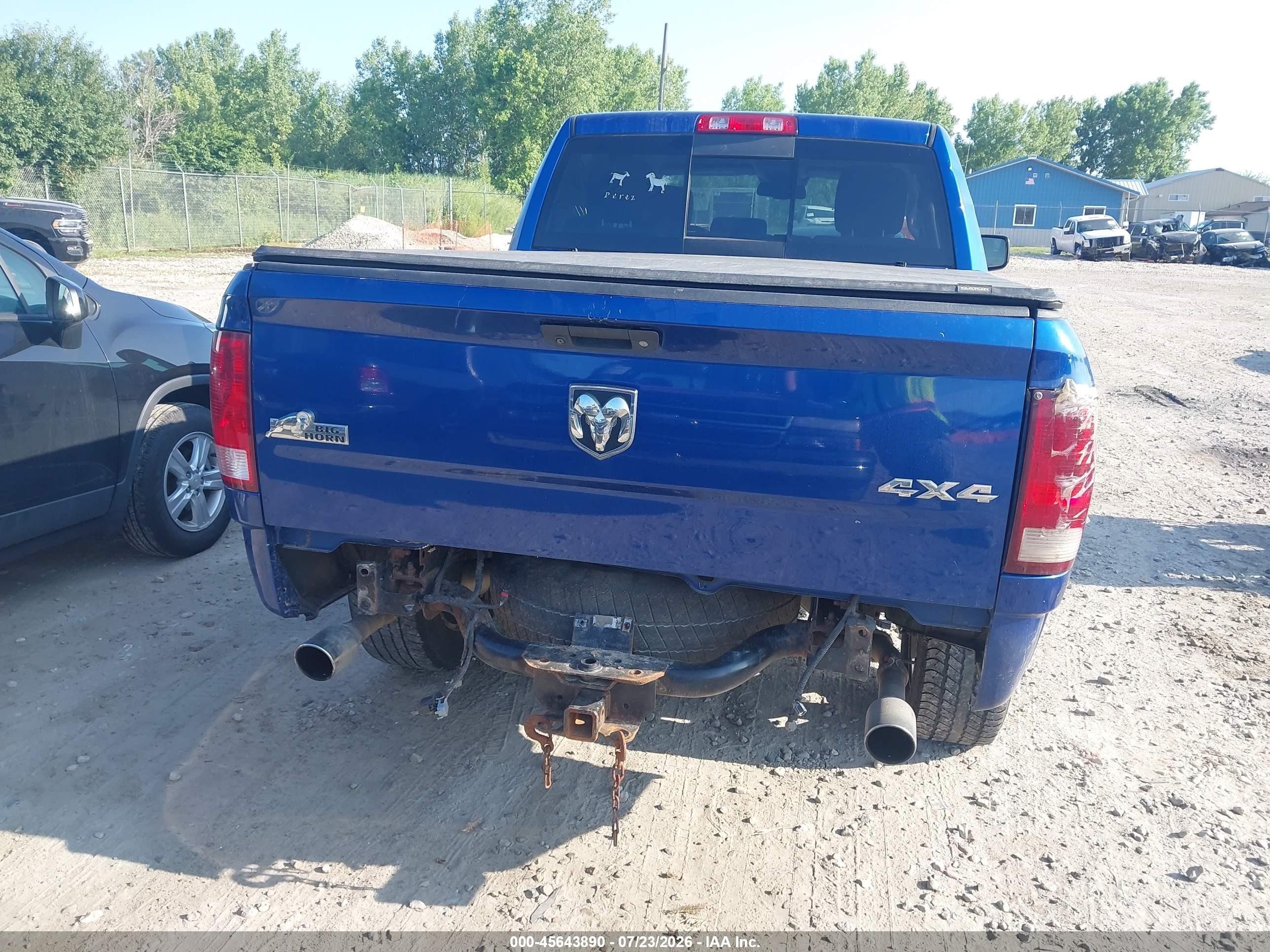 2016 Ram 1500 Big Horn Синий vin: 3C6RR7LT7GG189464