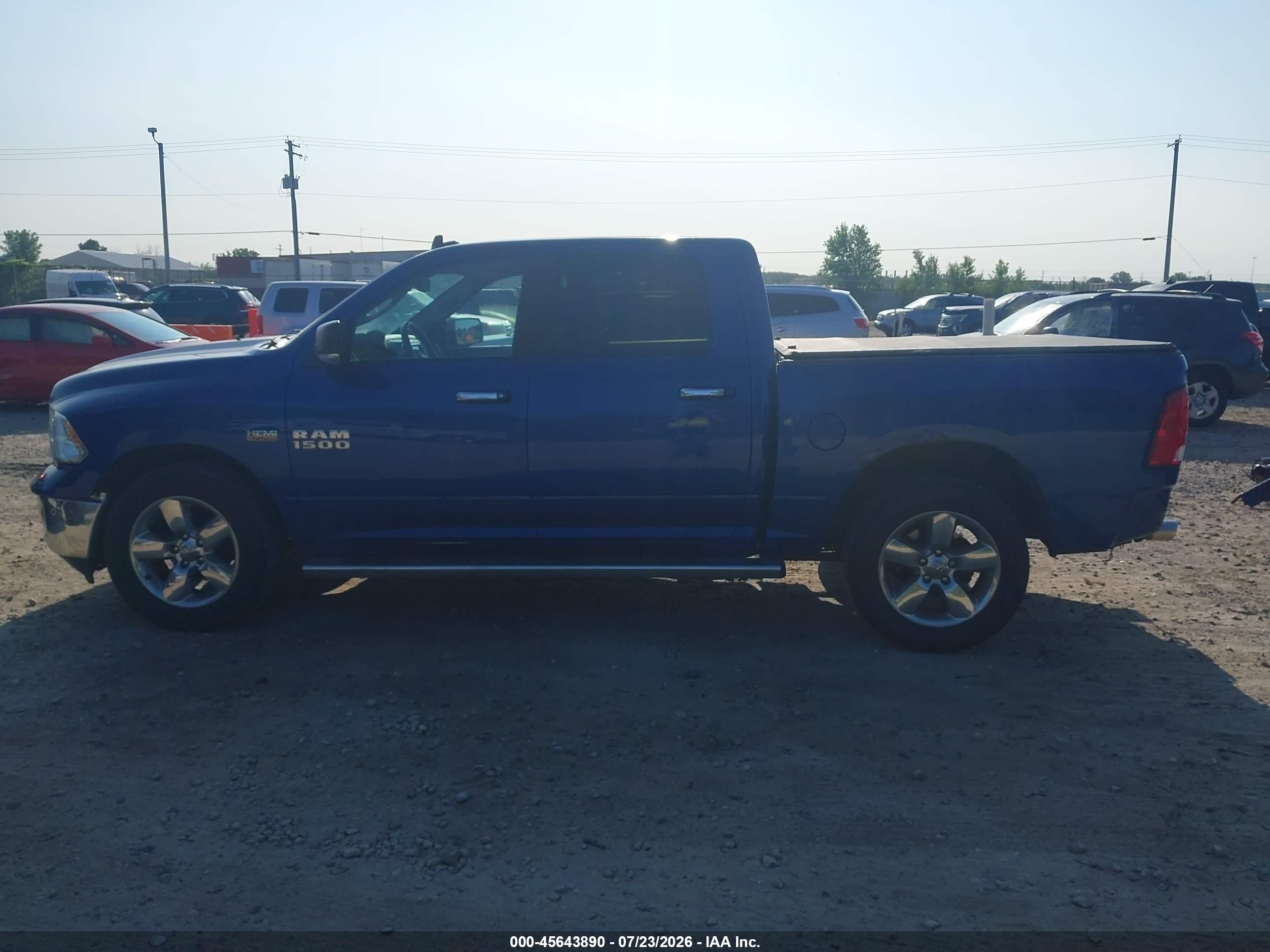 2016 Ram 1500 Big Horn Синий vin: 3C6RR7LT7GG189464