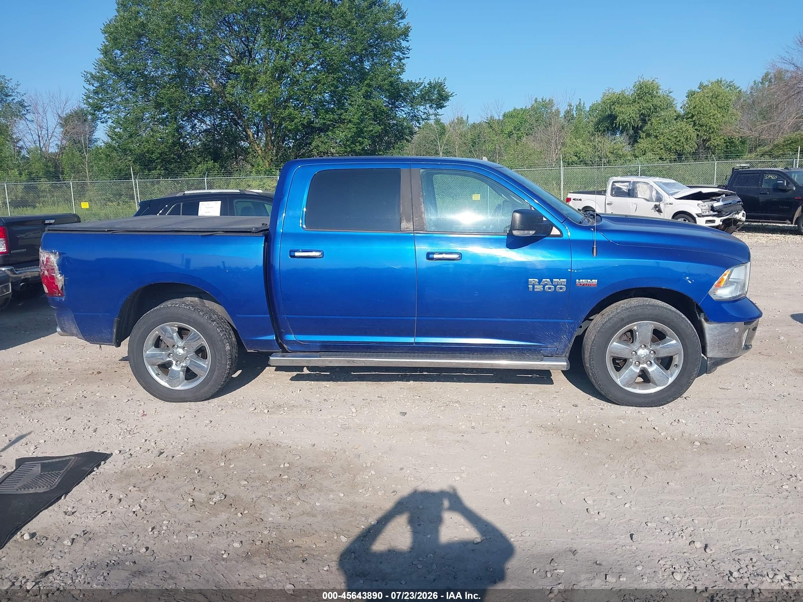 2016 Ram 1500 Big Horn Синий vin: 3C6RR7LT7GG189464