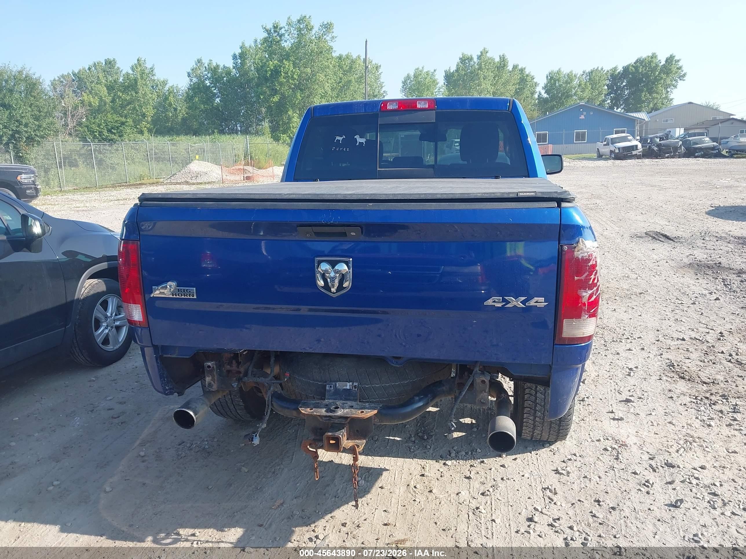 2016 Ram 1500 Big Horn Синий vin: 3C6RR7LT7GG189464