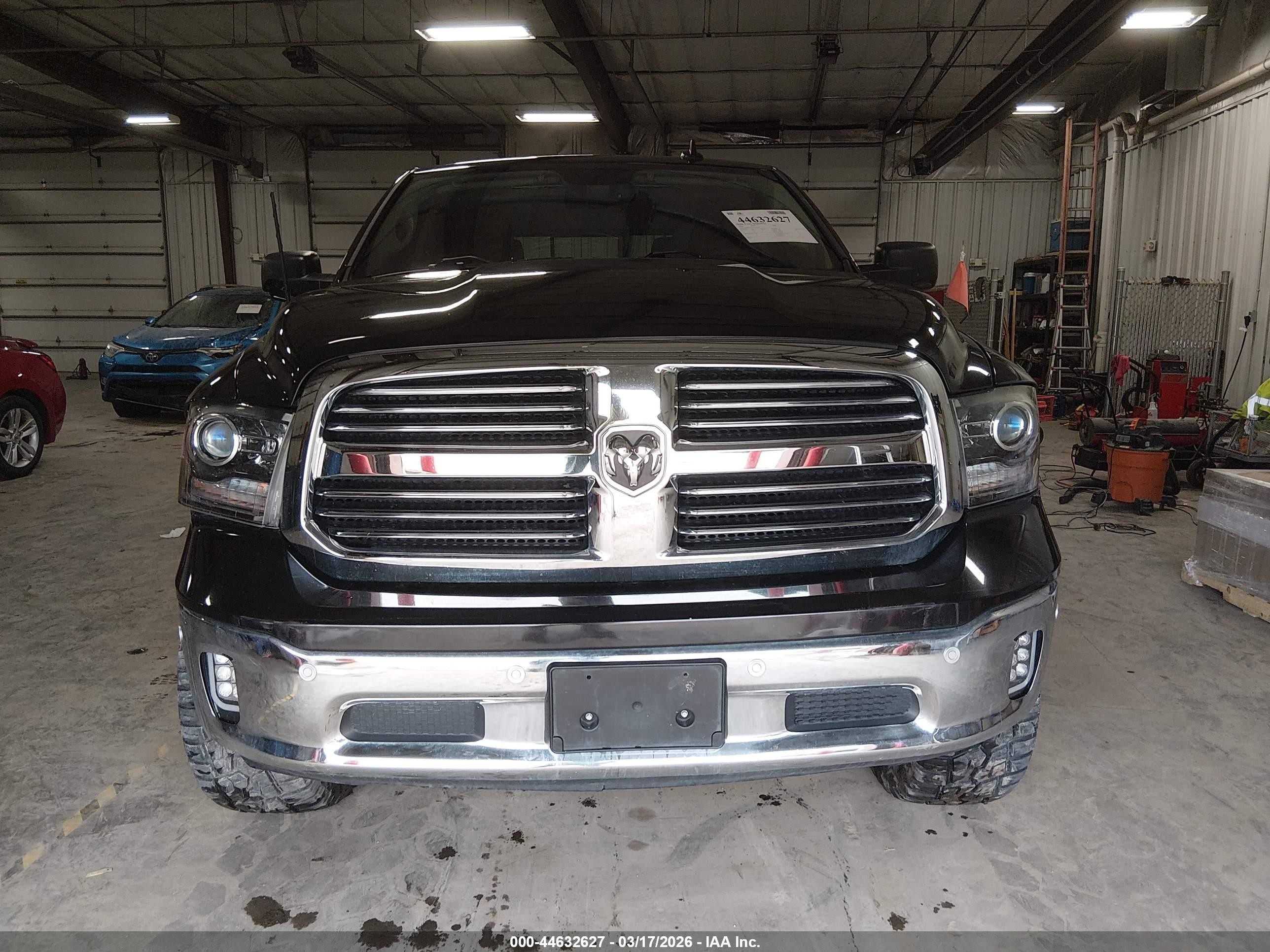 2016 Ram 1500 Big Horn Black vin: 3C6RR7LT7GG276376