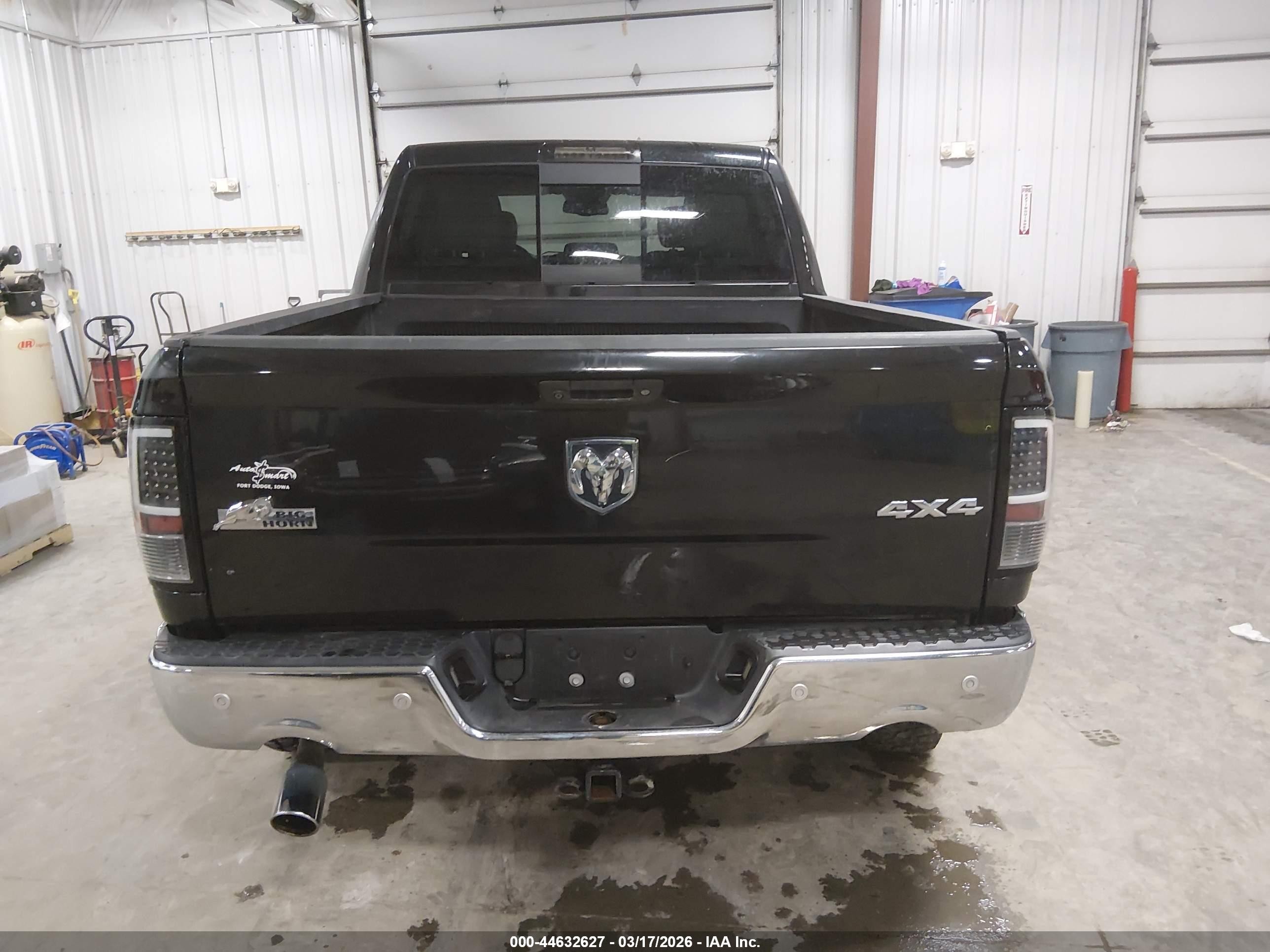 2016 Ram 1500 Big Horn Black vin: 3C6RR7LT7GG276376