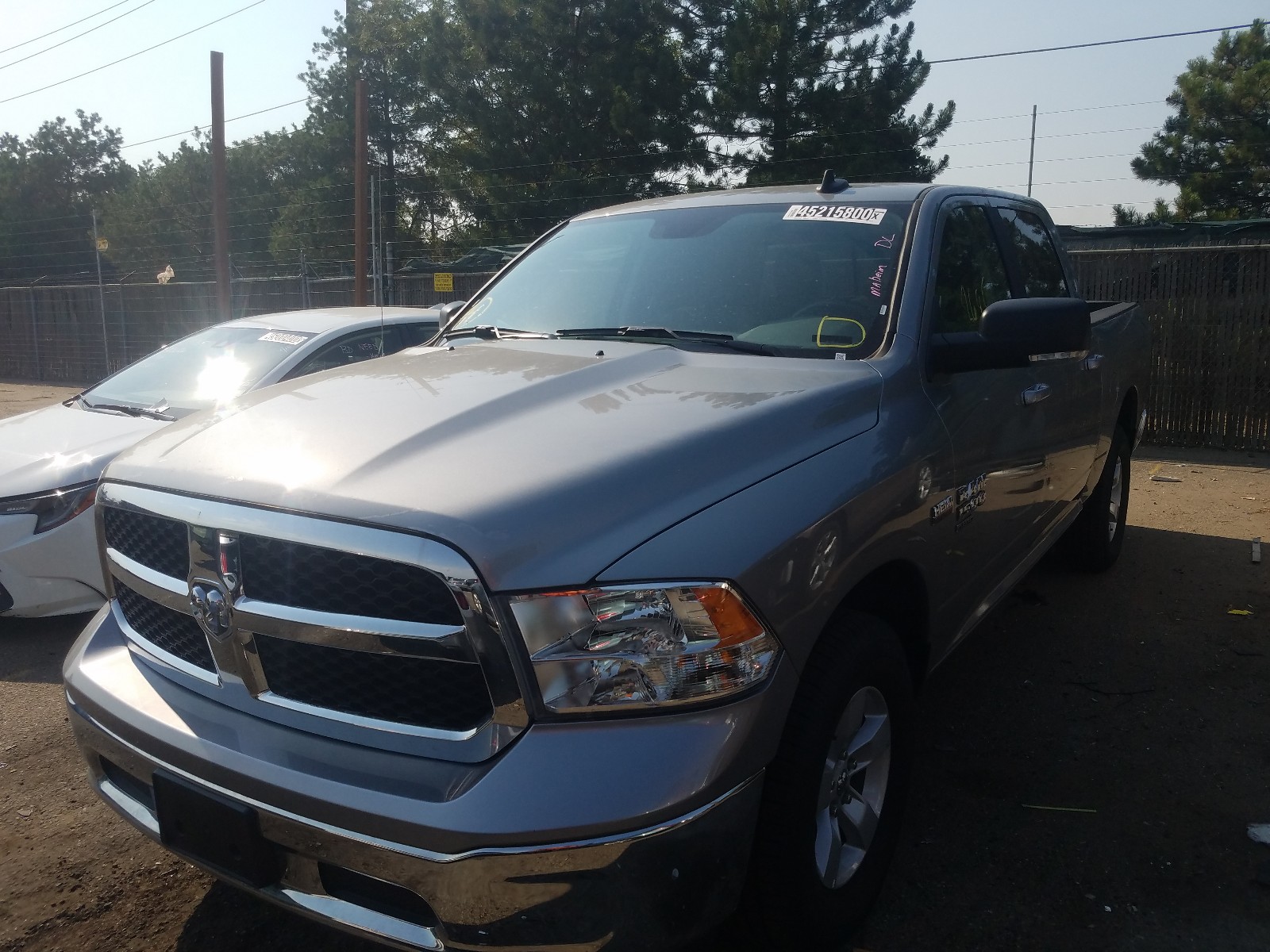2020 Ram 1500 Classic Warlock Gray vin: 3C6RR7LT7LG157074