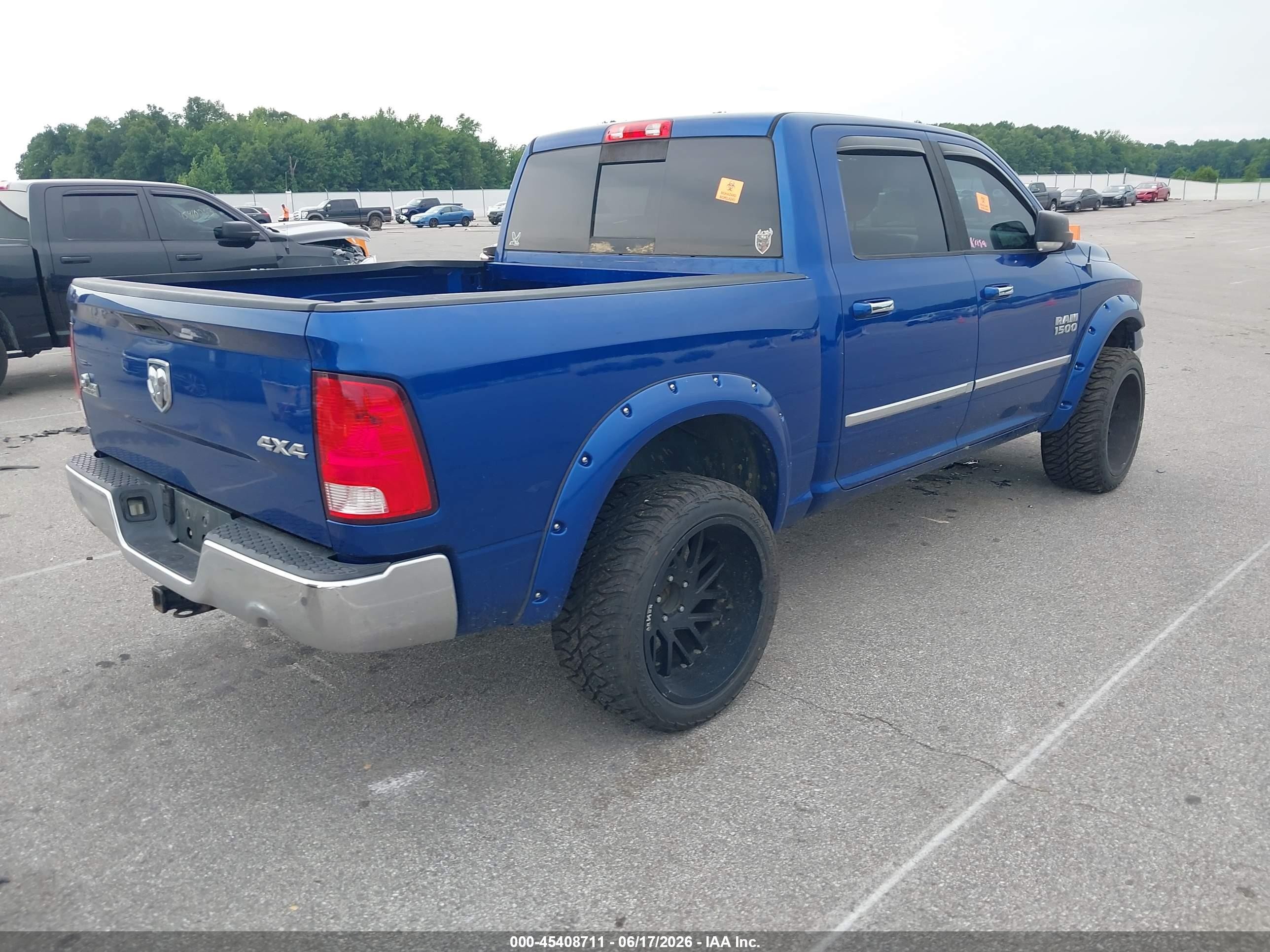 2015 Ram 1500 Big Horn Blue vin: 3C6RR7LT8FG654428