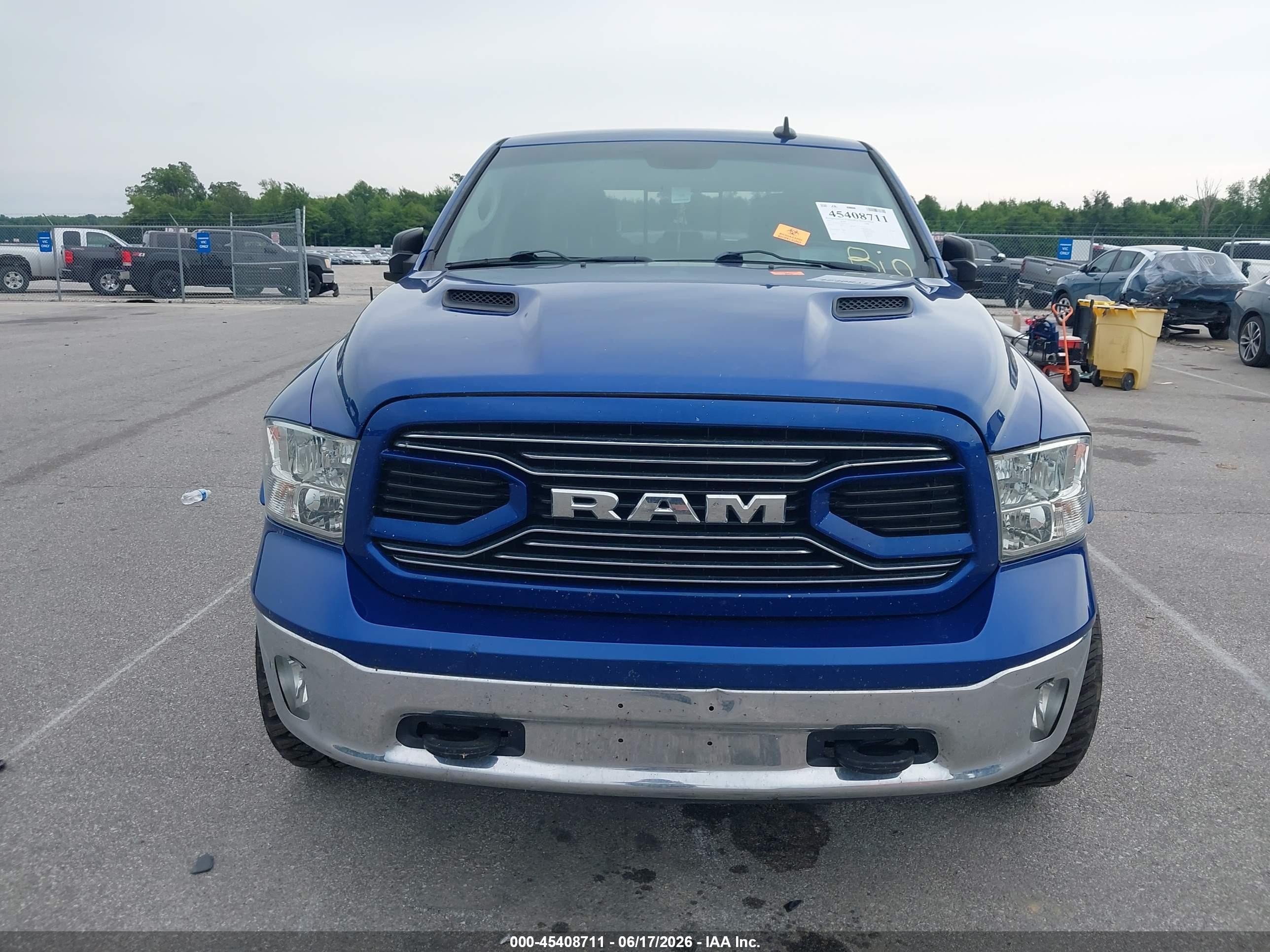 2015 Ram 1500 Big Horn Blue vin: 3C6RR7LT8FG654428