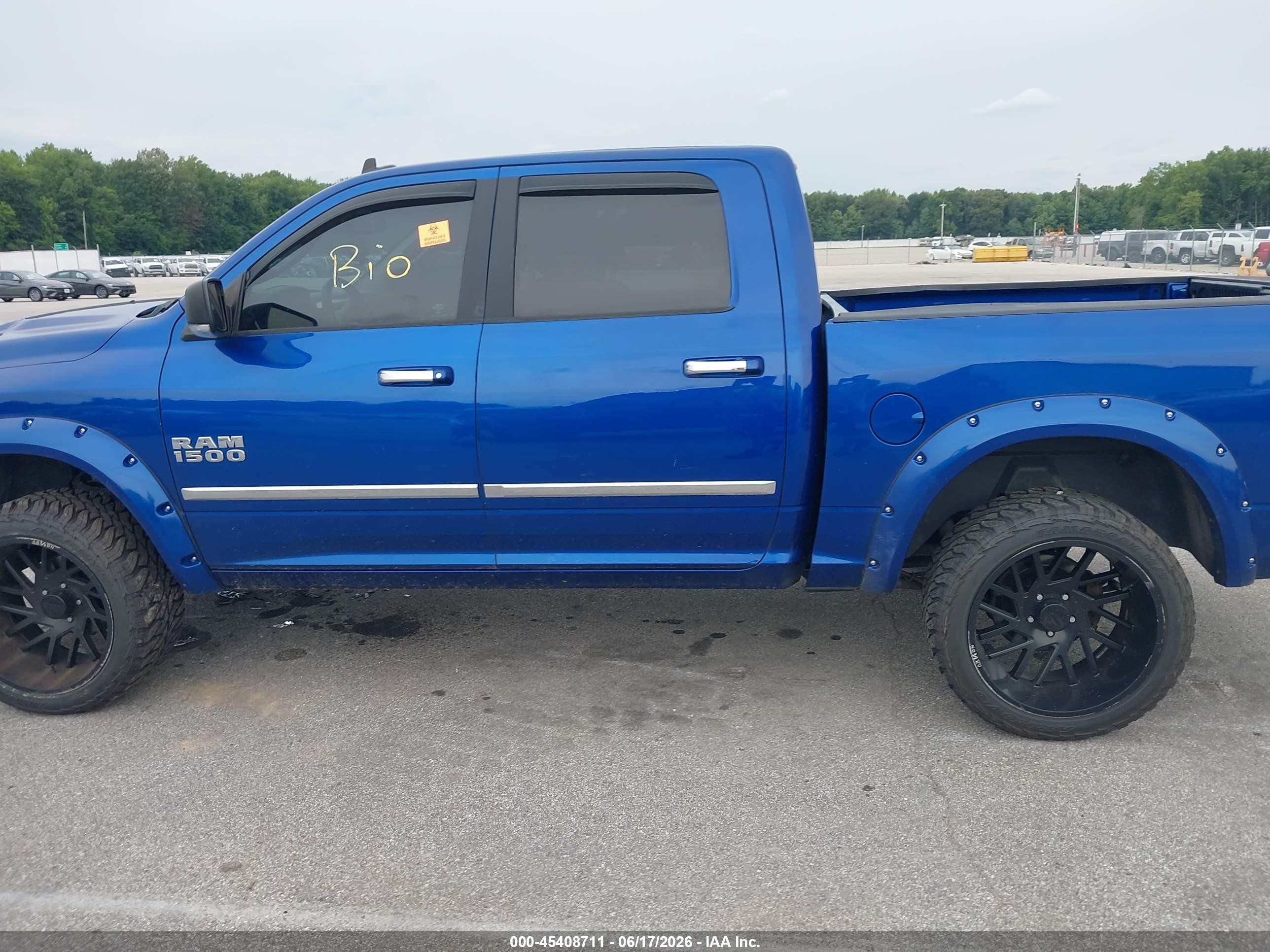 2015 Ram 1500 Big Horn Blue vin: 3C6RR7LT8FG654428