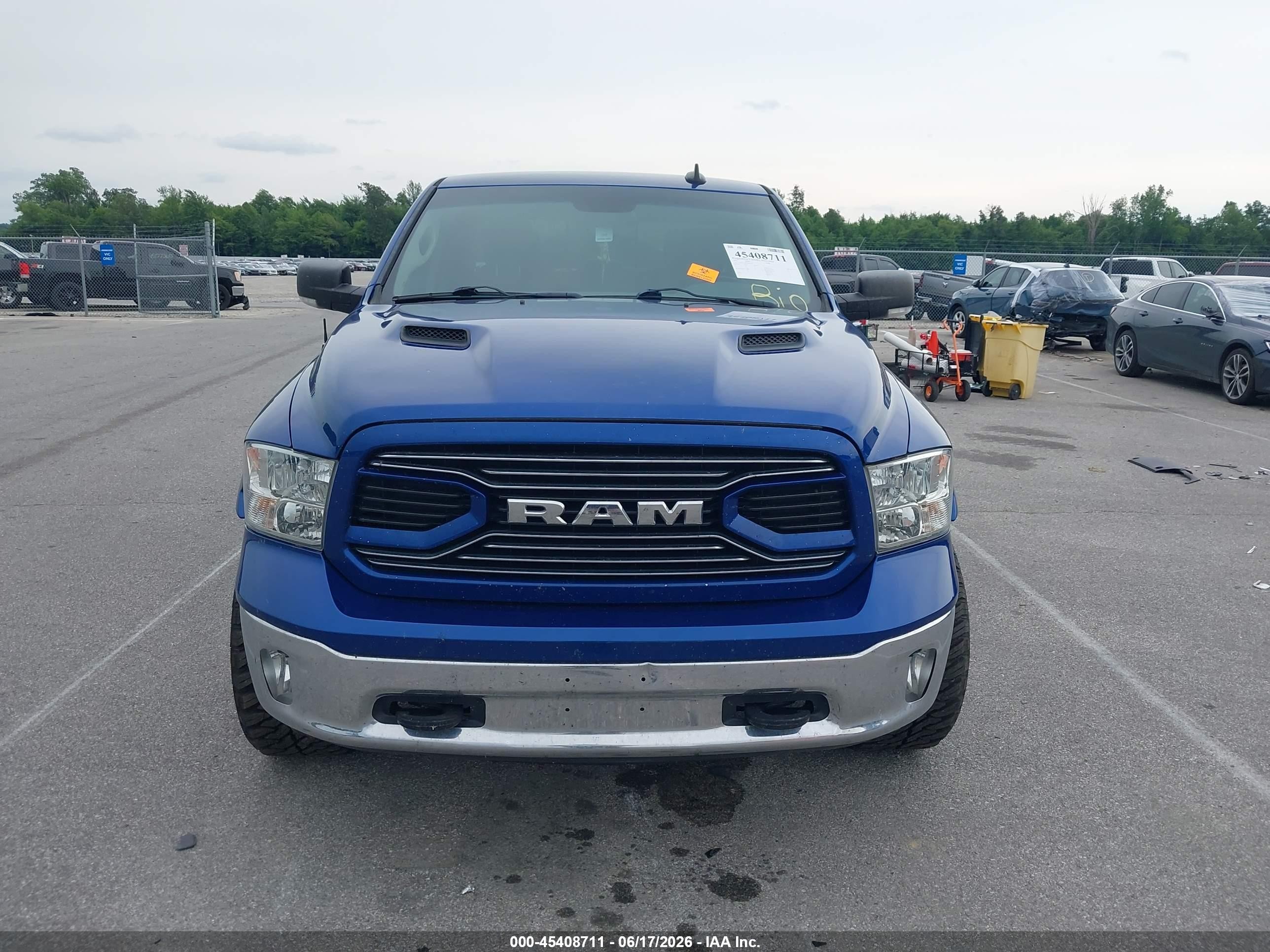2015 Ram 1500 Big Horn Blue vin: 3C6RR7LT8FG654428