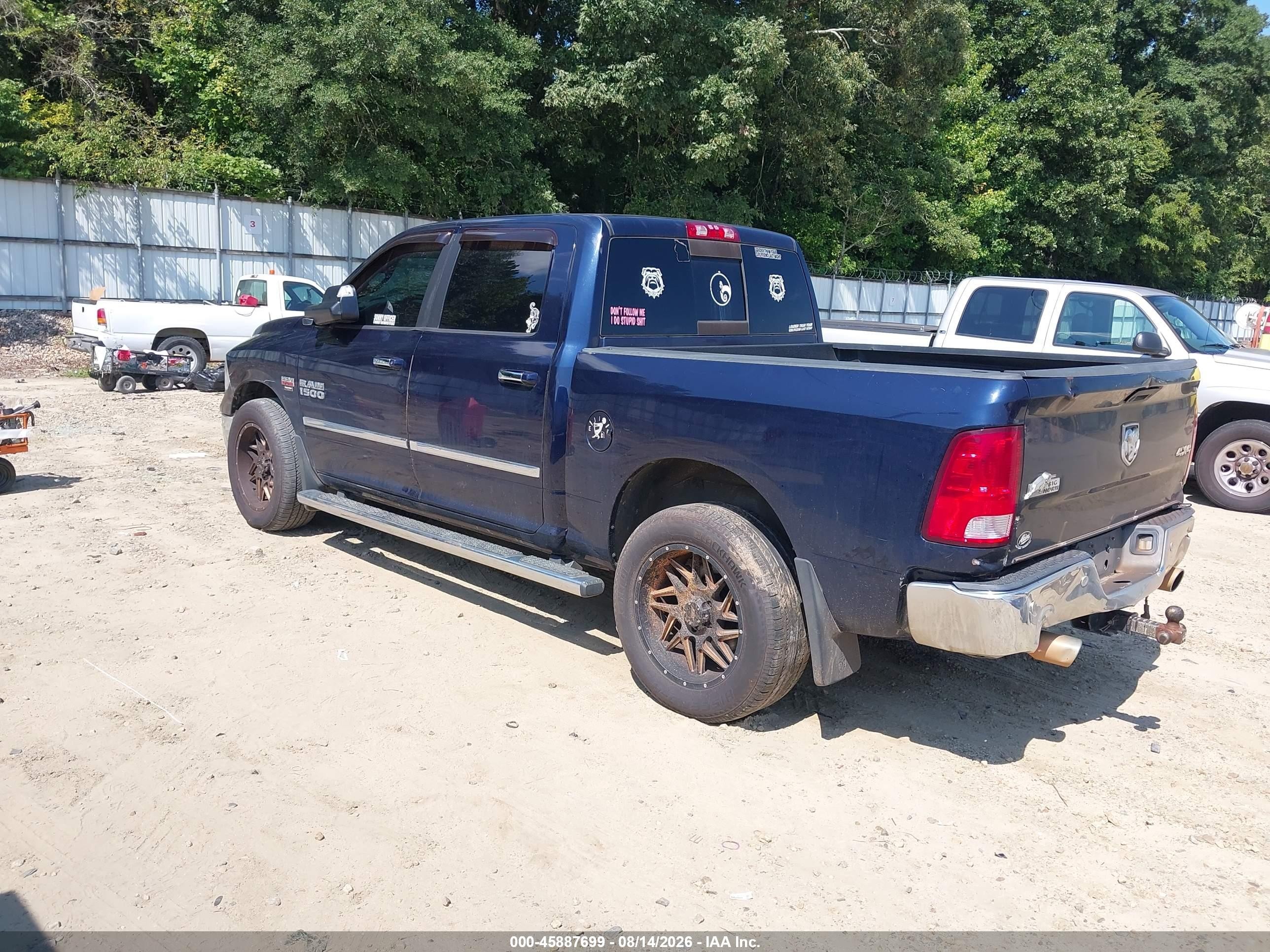 2016 Ram 1500 Big Horn Blue vin: 3C6RR7LT8GG338514