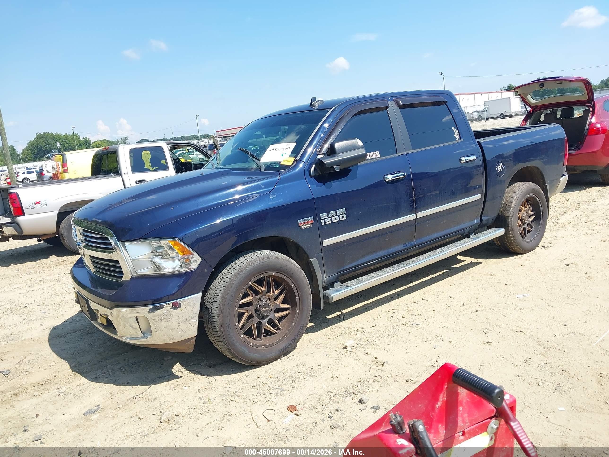 2016 Ram 1500 Big Horn Blue vin: 3C6RR7LT8GG338514