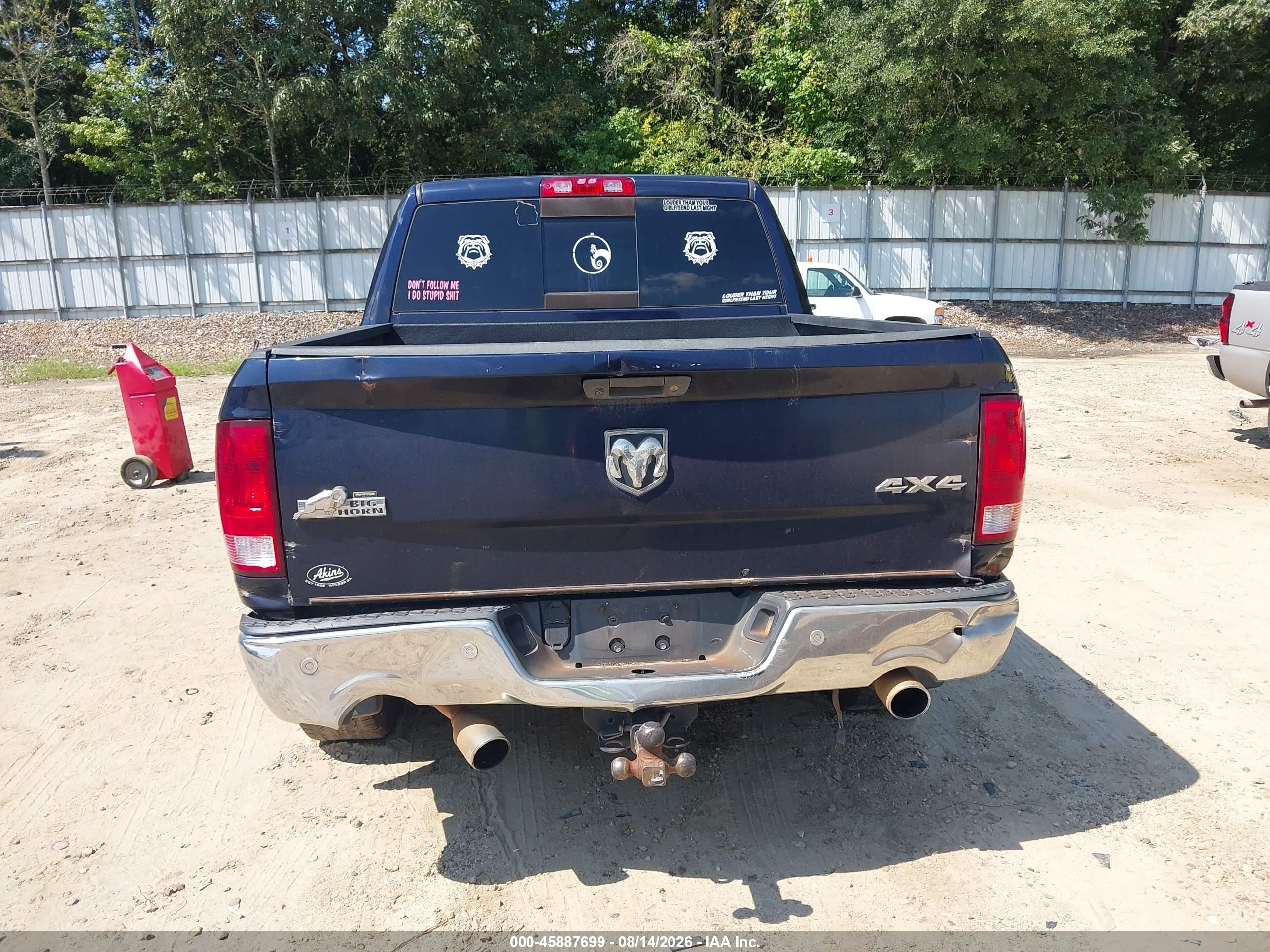 2016 Ram 1500 Big Horn Blue vin: 3C6RR7LT8GG338514