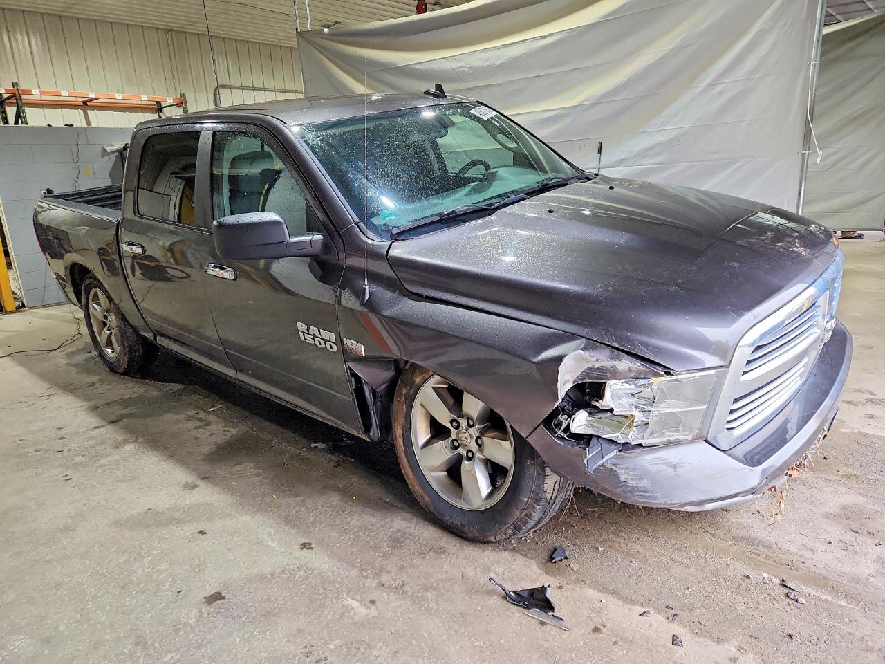 2015 Ram 1500 Slt Gray vin: 3C6RR7LTXFG597200