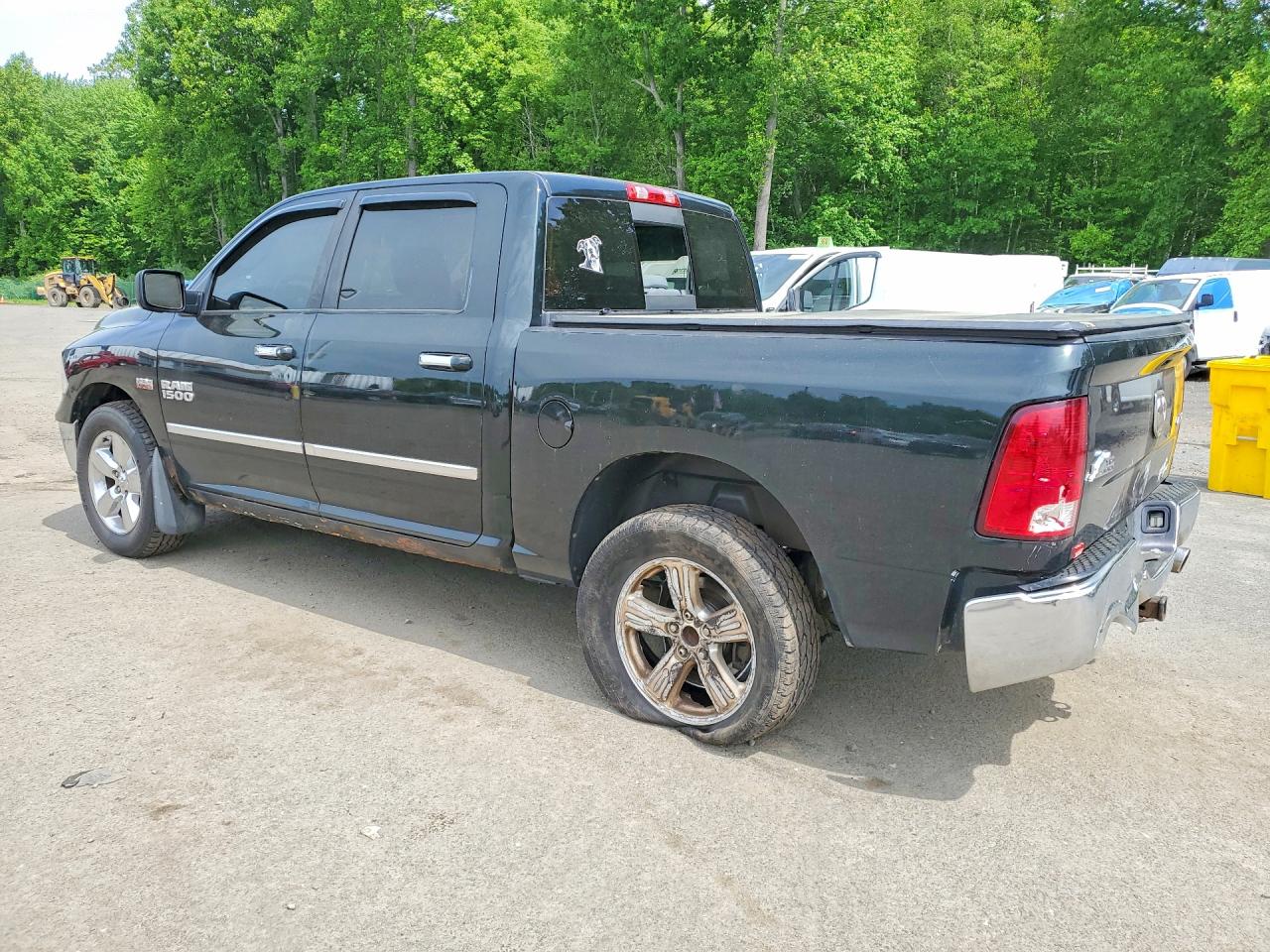 2015 Ram 1500 Slt Black vin: 3C6RR7LTXFG710112