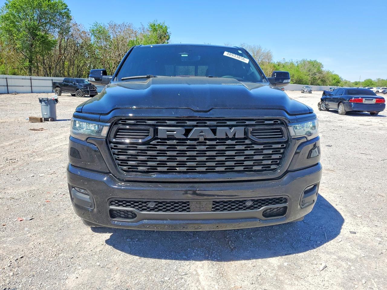 2025 Ram 1500 Big Horn Black vin: 3C6SRFFP9S4500879