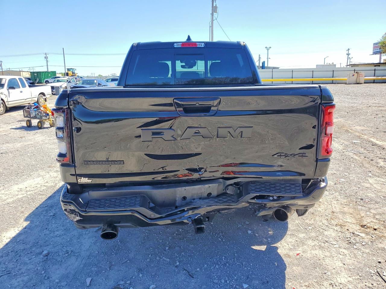 2025 Ram 1500 Big Horn Black vin: 3C6SRFFP9S4500879
