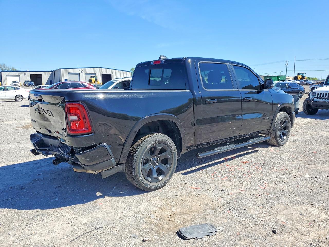 2025 Ram 1500 Big Horn Black vin: 3C6SRFFP9S4500879
