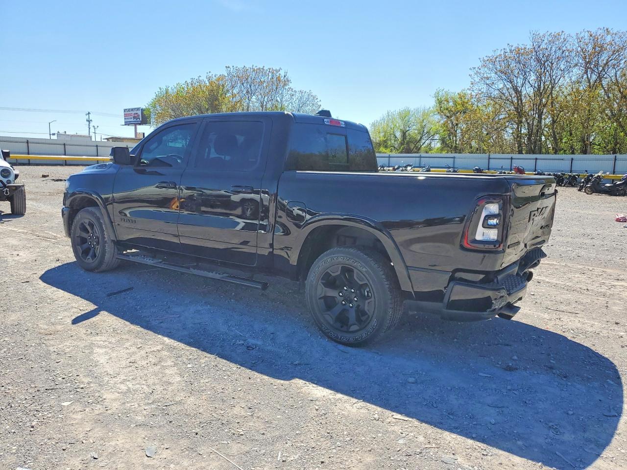 2025 Ram 1500 Big Horn Black vin: 3C6SRFFP9S4500879
