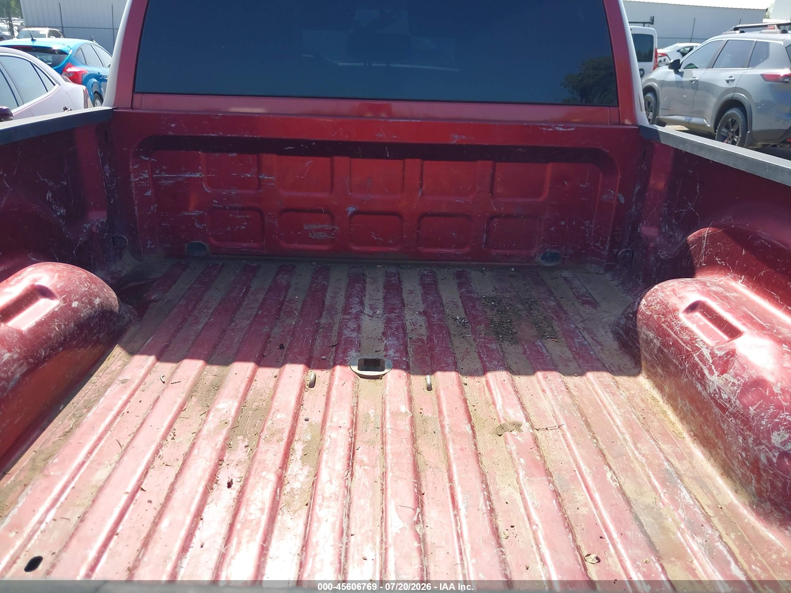 2012 Ram 2500 St Red vin: 3C6TD4CL0CG328976