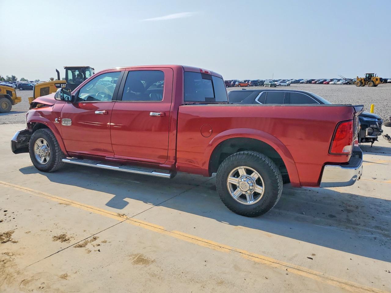 2012 Dodge Ram 2500 Longhorn Burgundy vin: 3C6TD4GL5CG311763