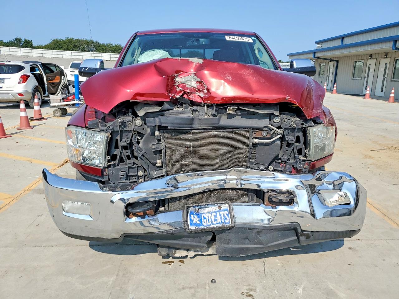 2012 Dodge Ram 2500 Longhorn Burgundy vin: 3C6TD4GL5CG311763