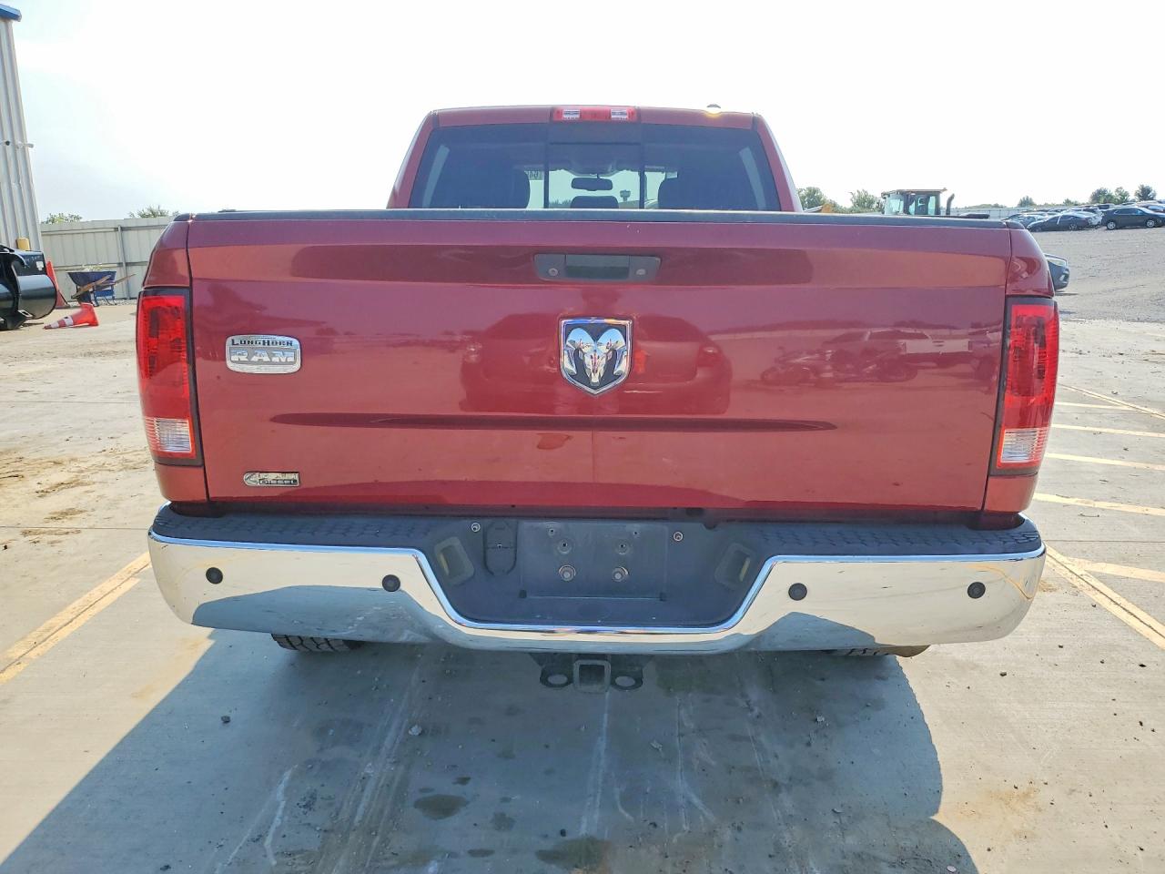 2012 Dodge Ram 2500 Longhorn Burgundy vin: 3C6TD4GL5CG311763