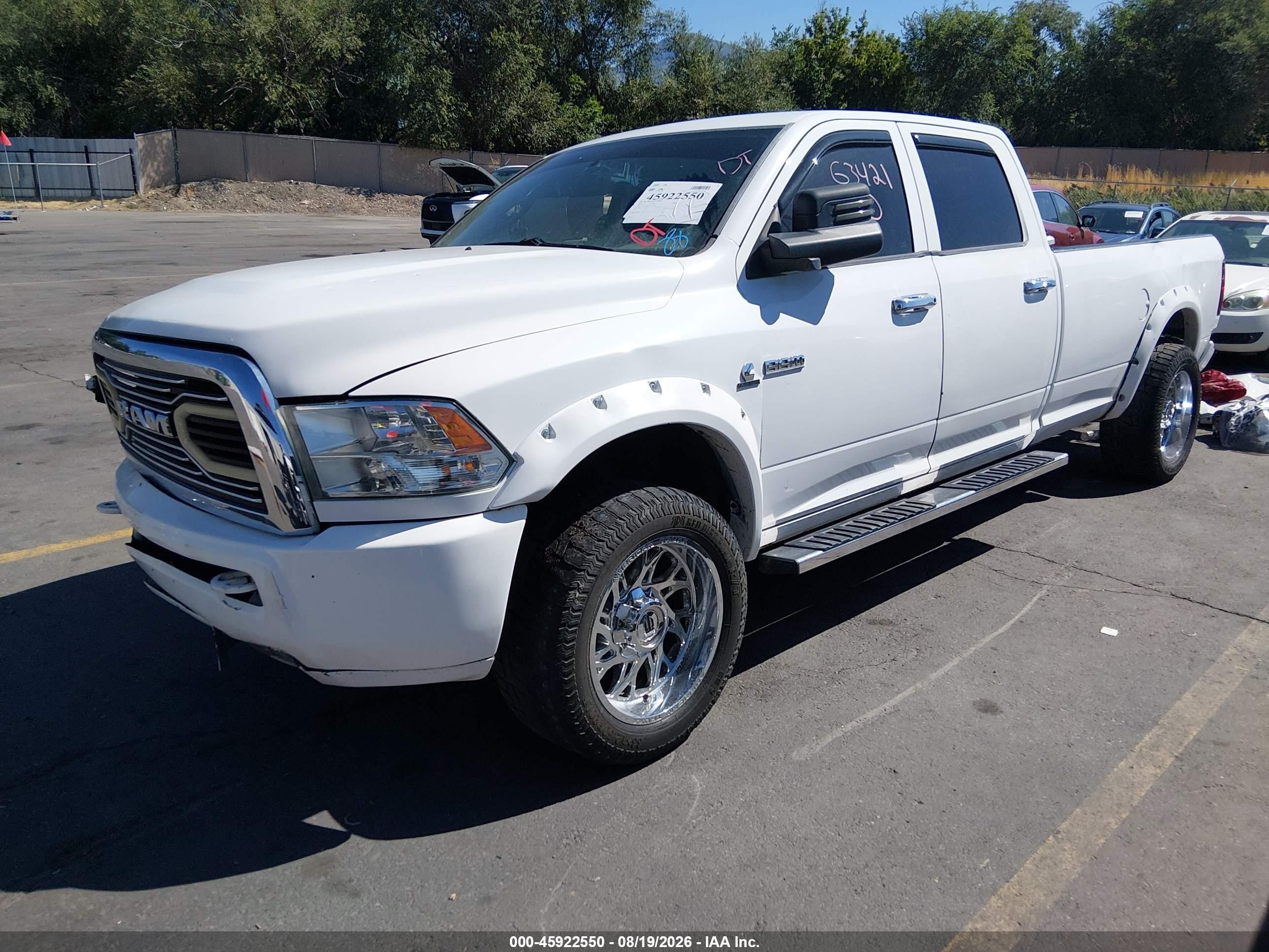 2012 Ram 2500 St White vin: 3C6TD4HL1CG315002