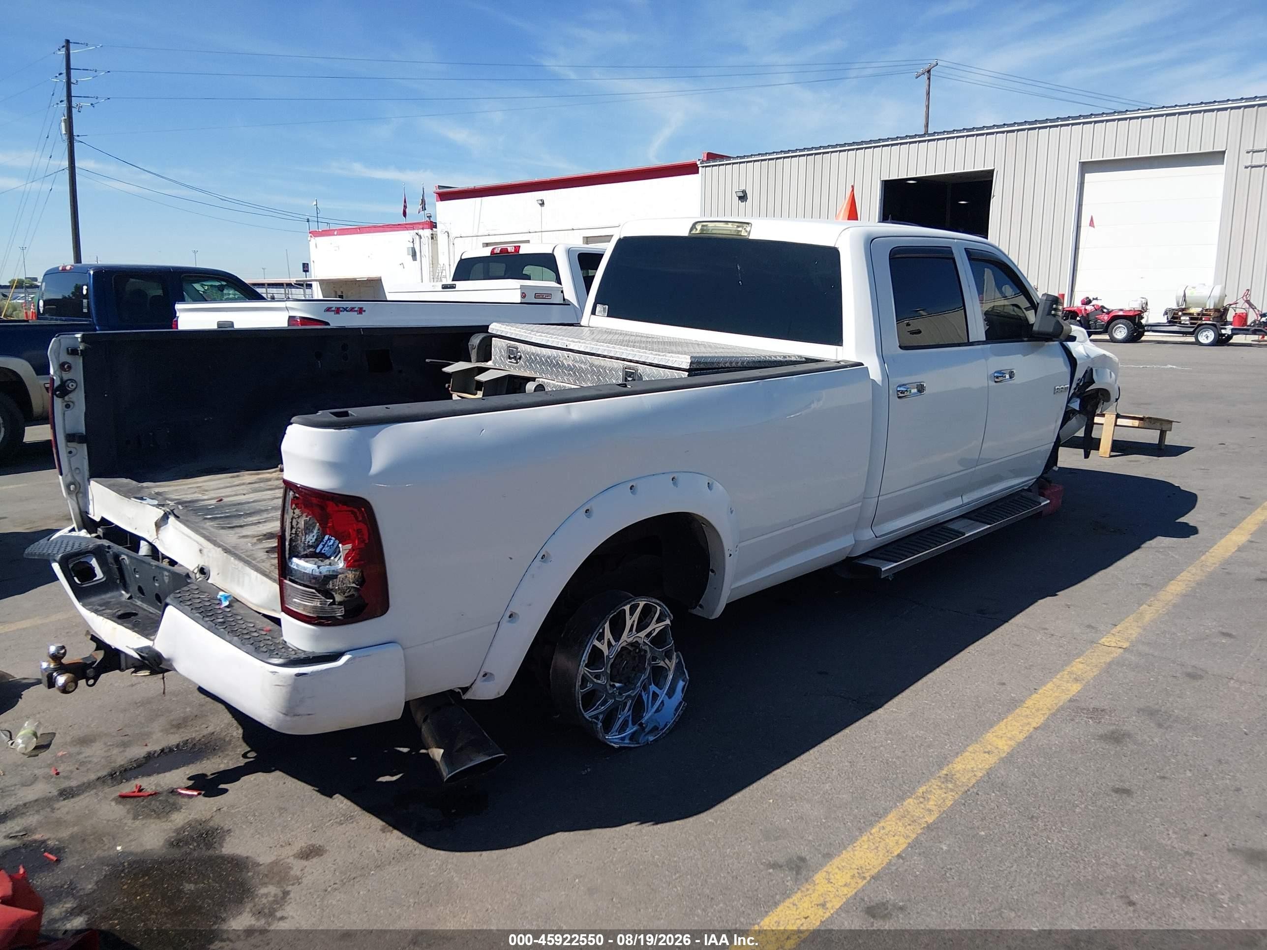 2012 Ram 2500 St White vin: 3C6TD4HL1CG315002