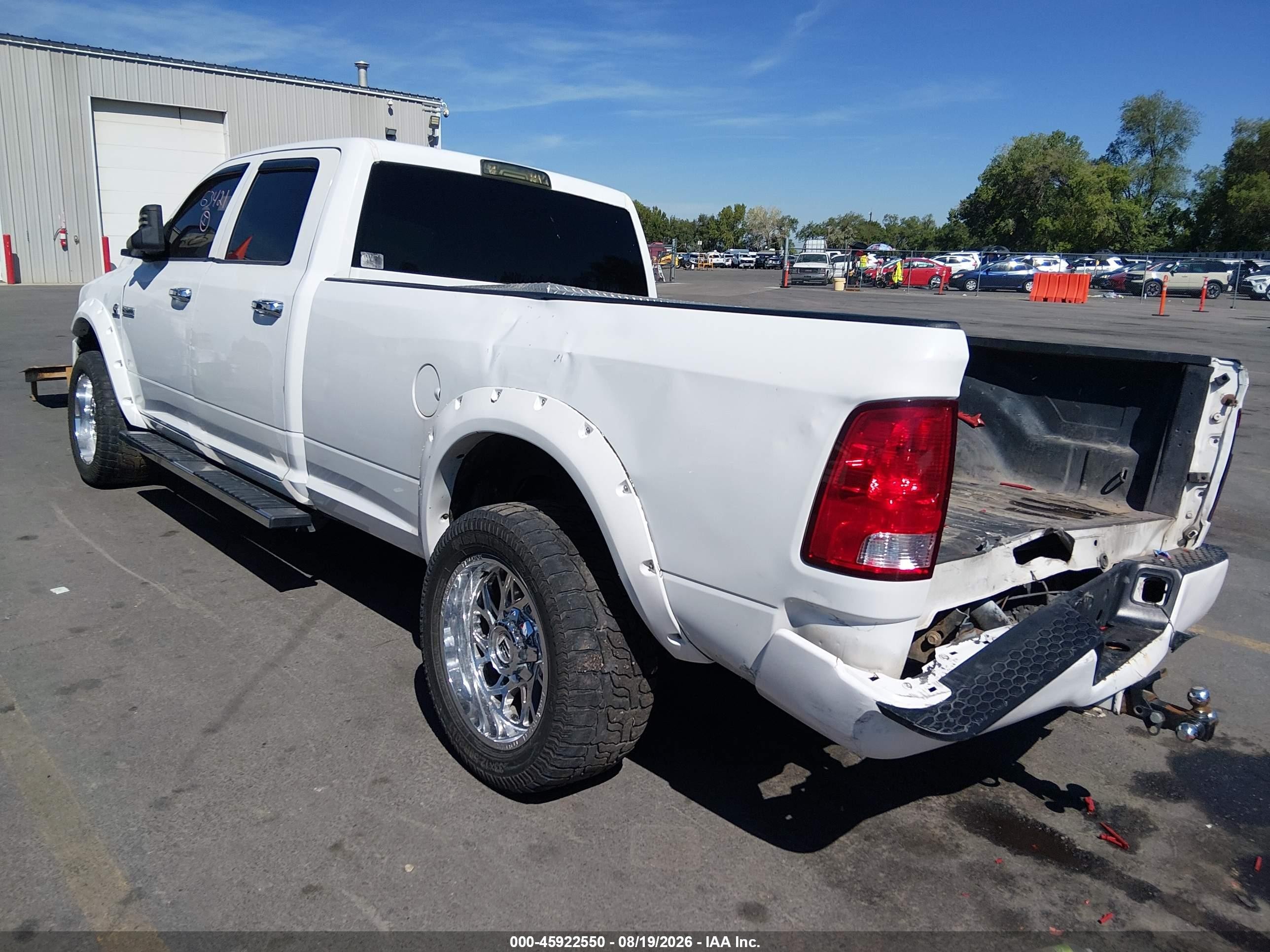 2012 Ram 2500 St White vin: 3C6TD4HL1CG315002